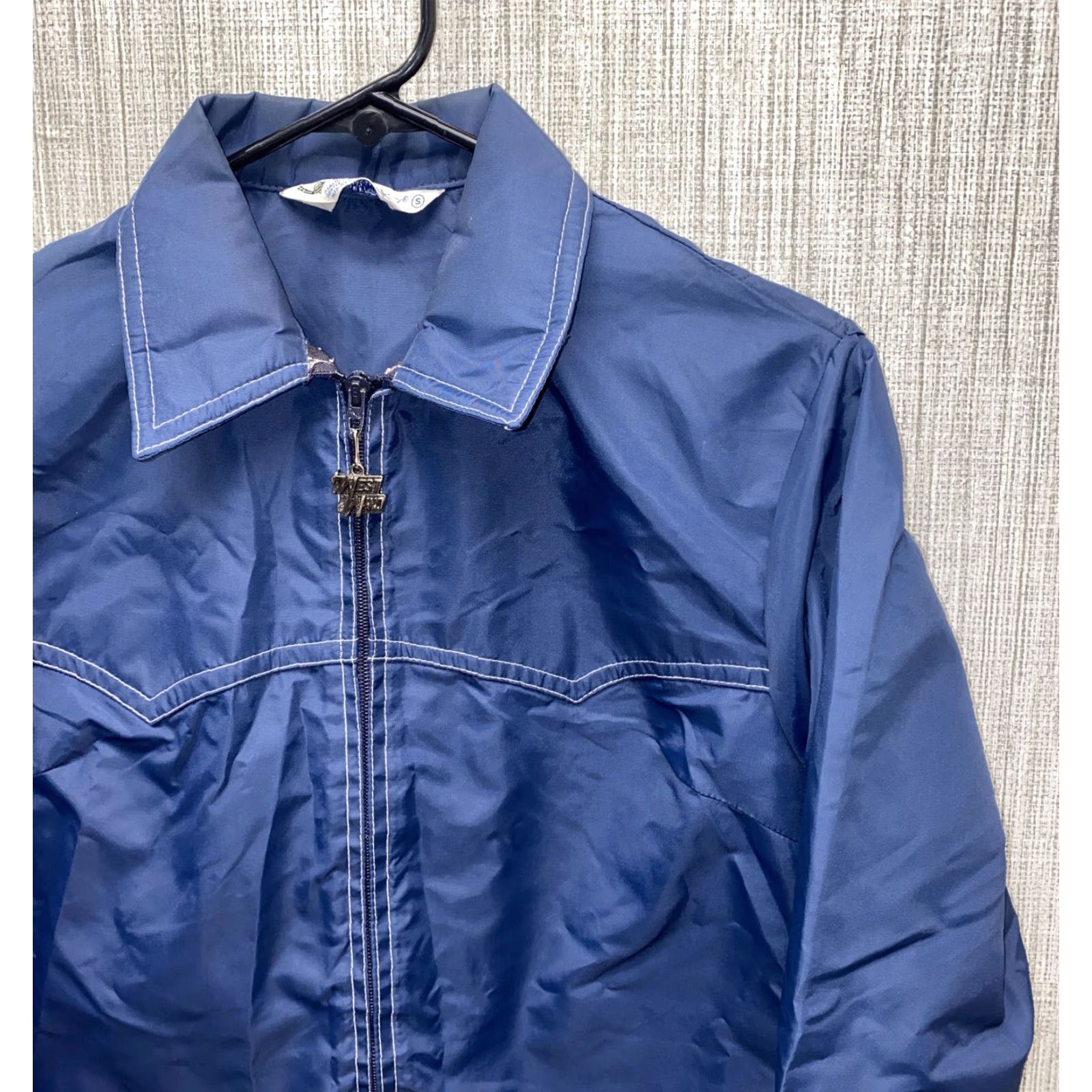 Vintage VINTAGE Westwind Women's Full Zip Blue Rain Jacket Size S Casual Size S / US 4 / IT 40 - 2 Thumbnail