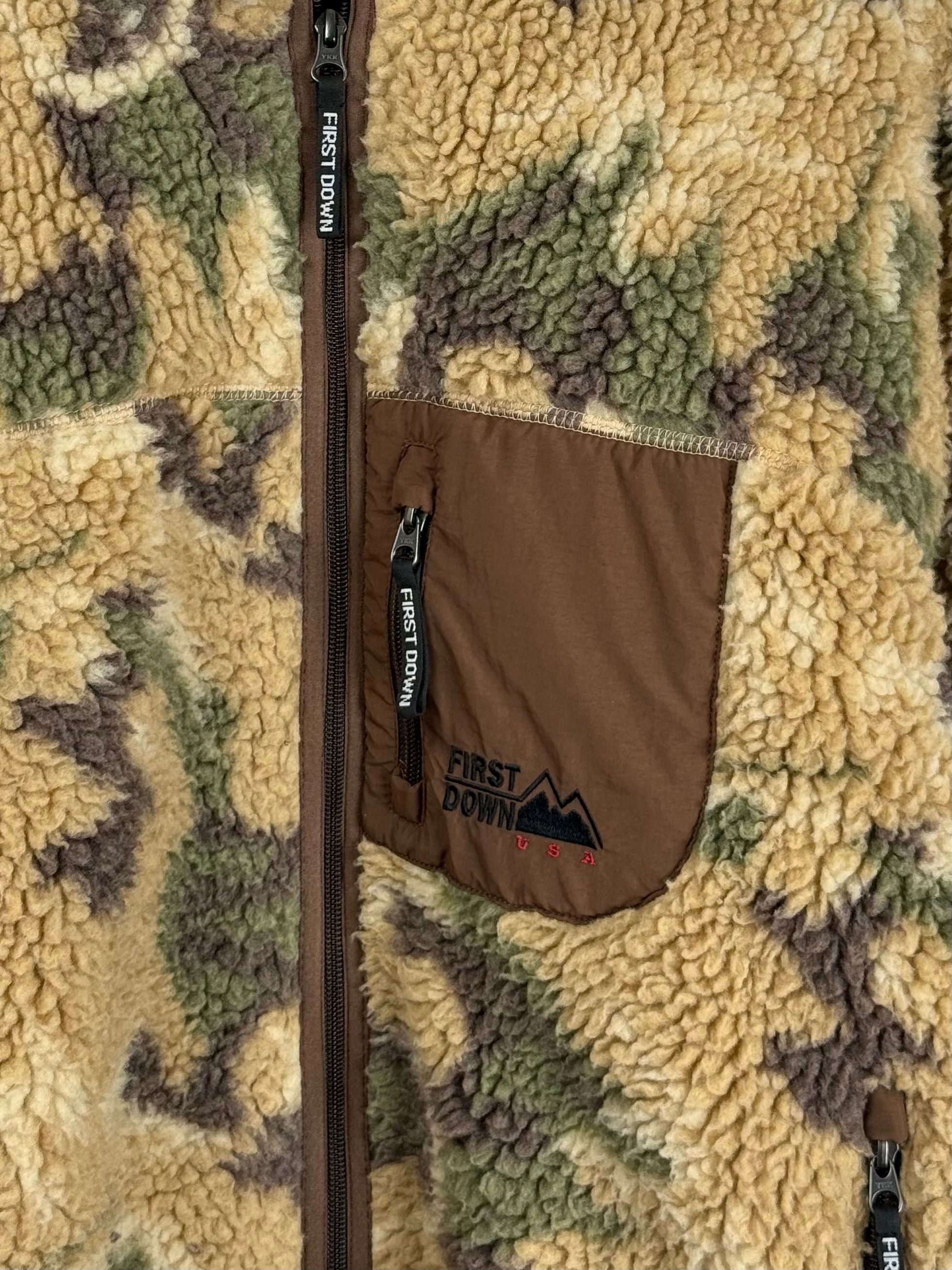 Other FIRST DOWN Camo Fleece Full Zip Size US S / EU 44-46 / 1 - 3 Thumbnail