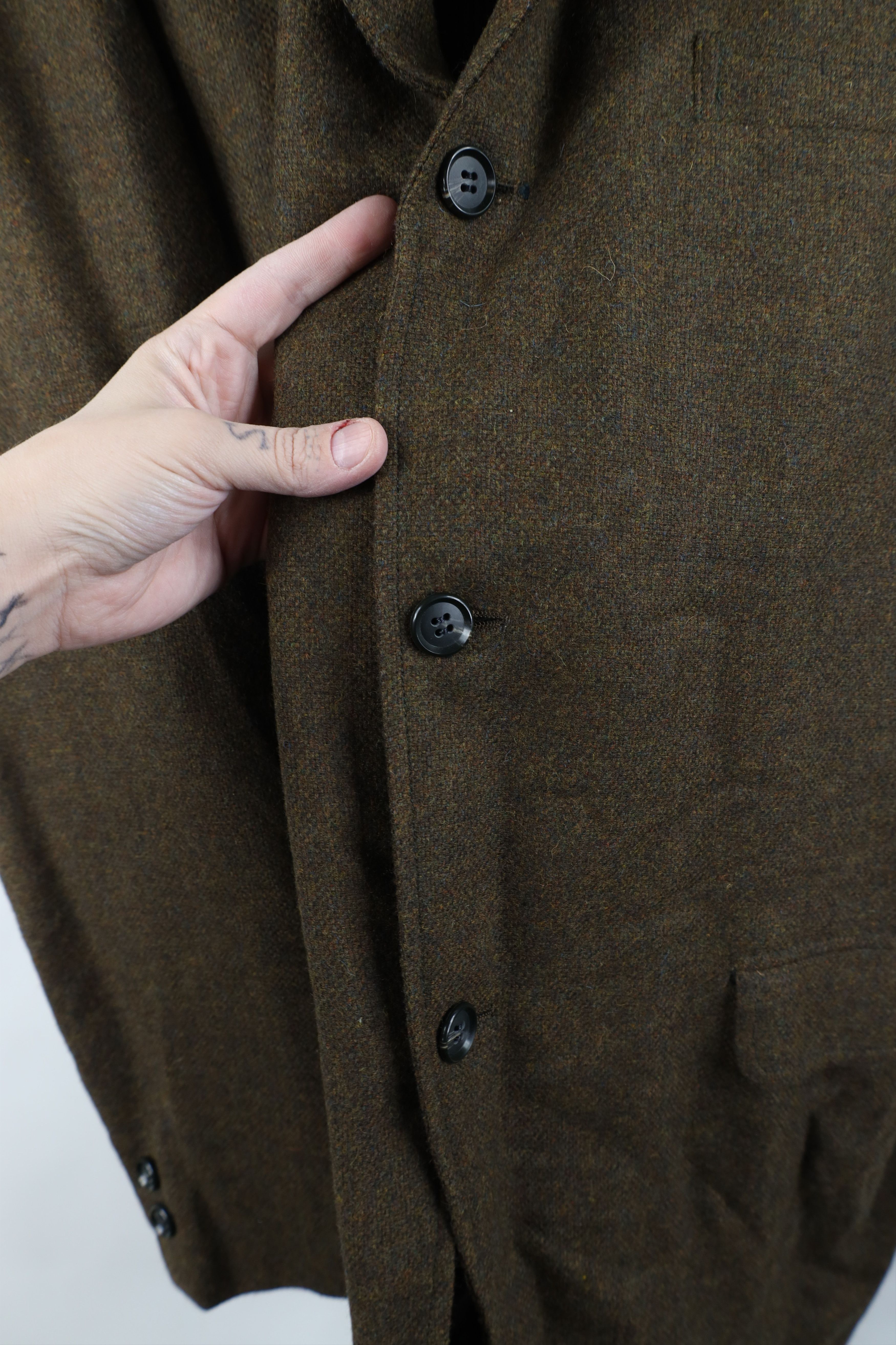 Vintage Vintage 50s 60s Rockabilly Tweed Suit Coat Blazer Jacket USA Size US L / EU 52-54 / 3 - 4 Thumbnail