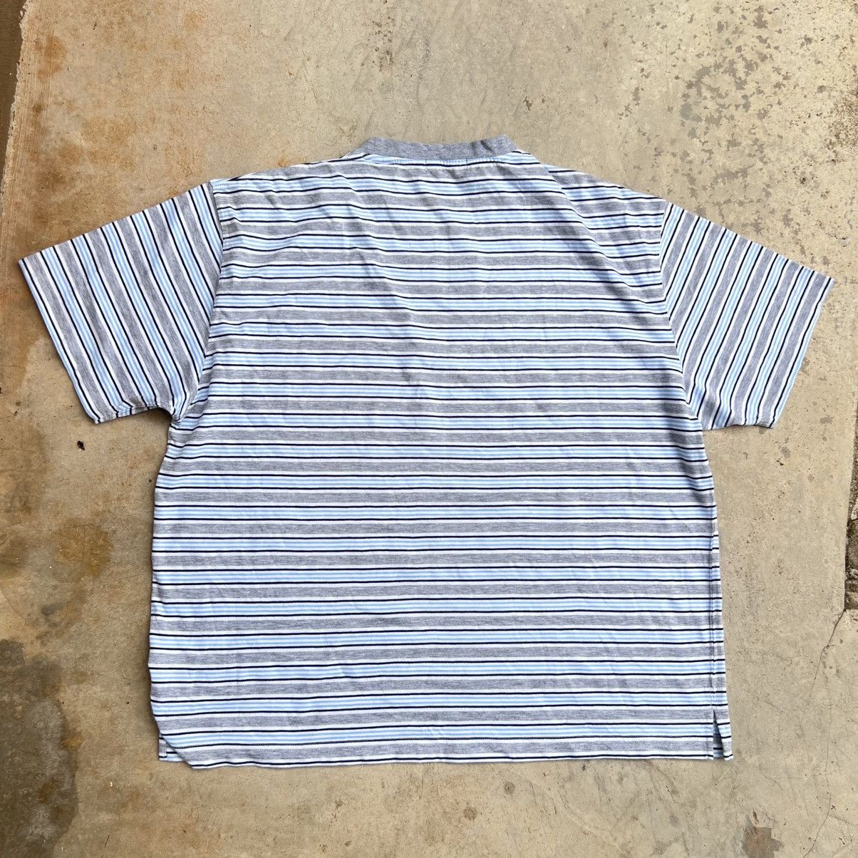Hang Ten Vintage 90s Hang Ten Striped Oversized Tshirt Size US XL / EU 56 / 4 - 5 Thumbnail