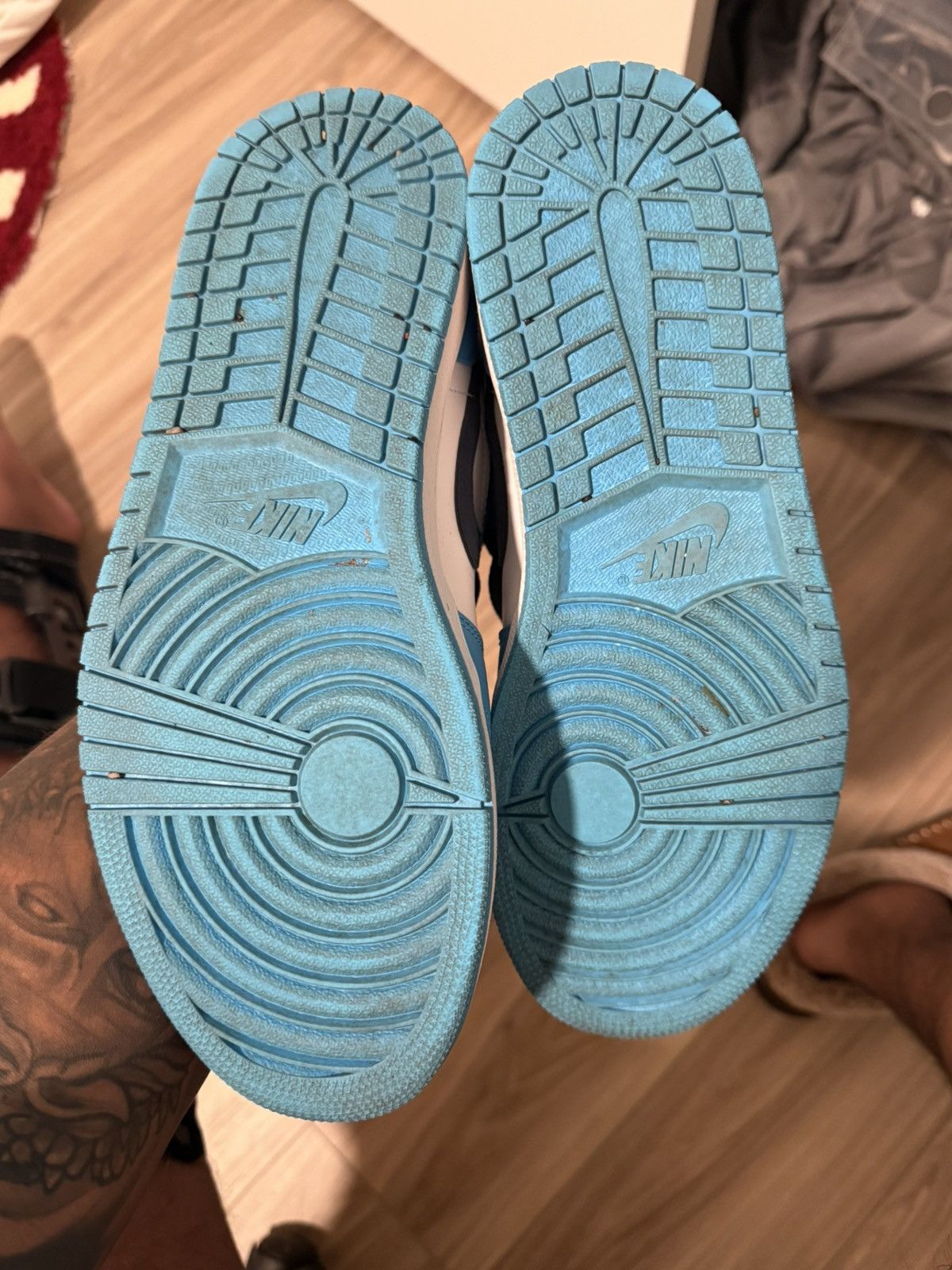 Nike Air Jordan 1 Low ‘UNC’ Size US 10.5 / EU 43-44 - 6 Thumbnail