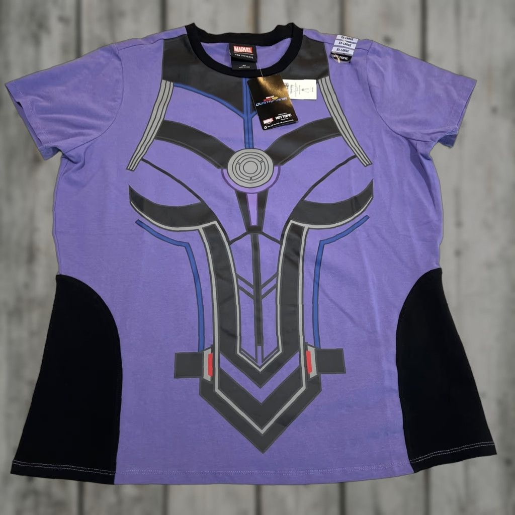 Hot Topic Hot Topic Shirt Women 2XL Purple Marvel Ant-Man And The Wasp Quantumania Cassie Cosplay New With Tag Size XXL / US 16-18 / IT 52-54 - 1 Thumbnail