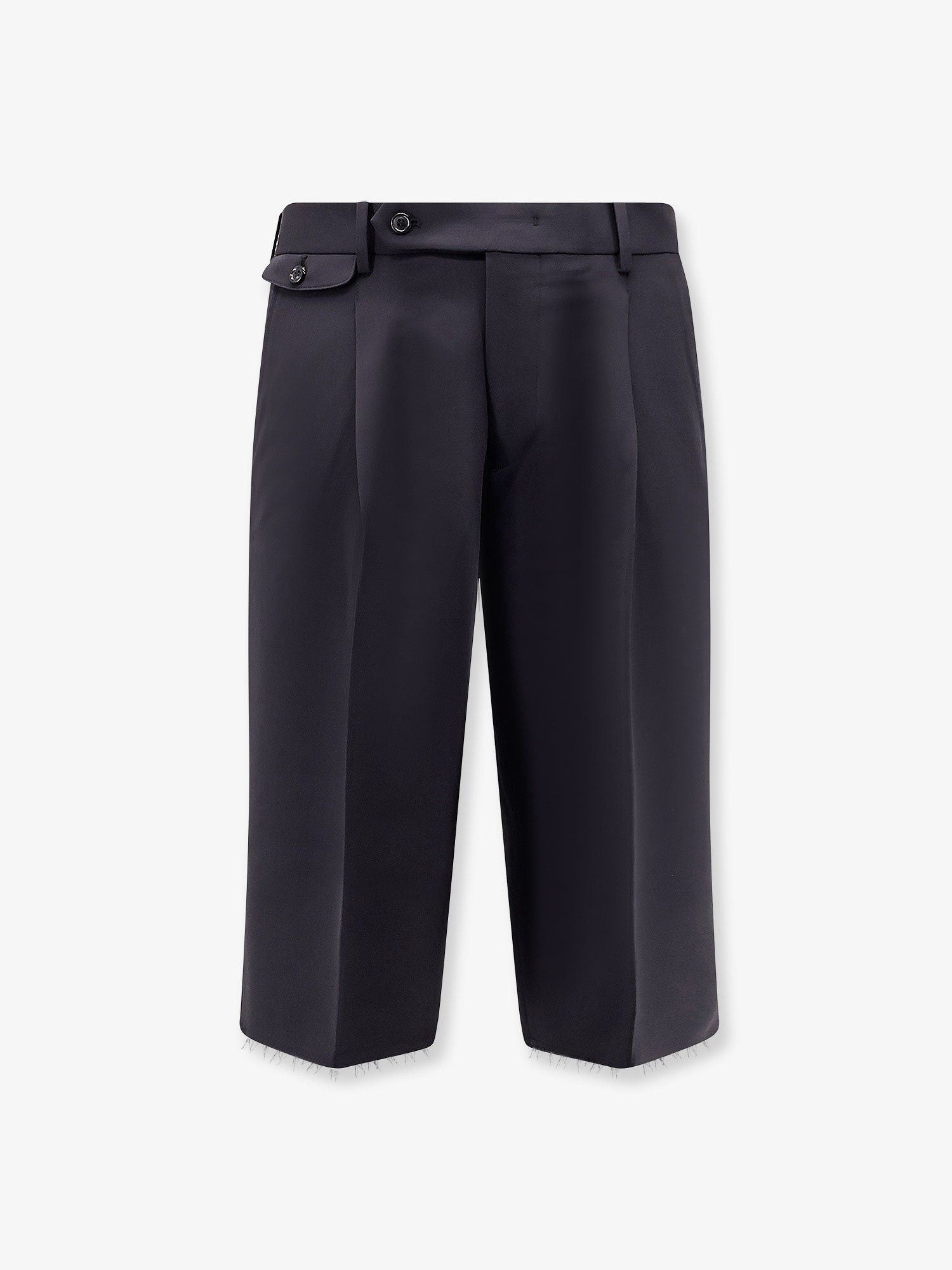 TONYWACK Wool Blend Bermuda Shorts With Frontale Pinces Size US 32 / EU 48 - 1 Thumbnail