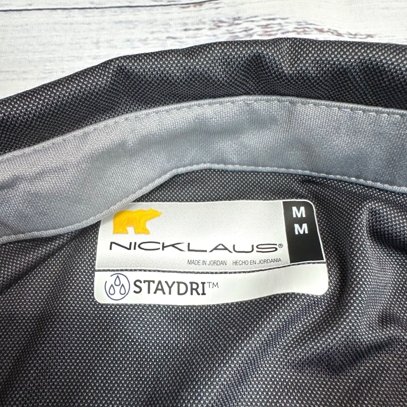 Vintage Nicklaus Mens Polo Shirt Gray Stripe Size M Golf Collared Shirt Size US M / EU 48-50 / 2 - 6 Thumbnail