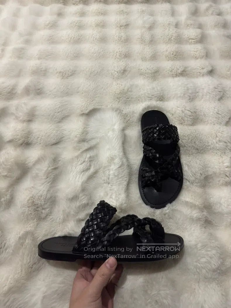 Saint Laurent Paris Saint Laurent Paris Woven Slippers Size US 7 / EU 40 - 5 Thumbnail