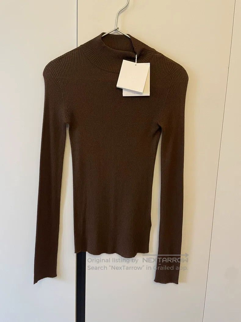 The Row The Row A knit top with a half-high collar Size XS / US 0-2 / IT 36-38 - 1 Thumbnail
