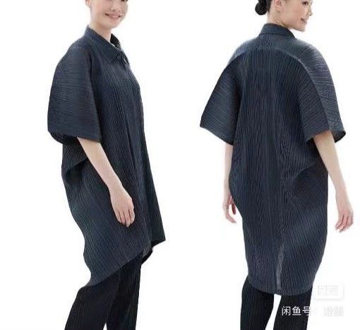 Issey Miyake Issey Miyake size:3 Black pleated windbreaker Size S / US 4 / IT 40 - 5 Thumbnail