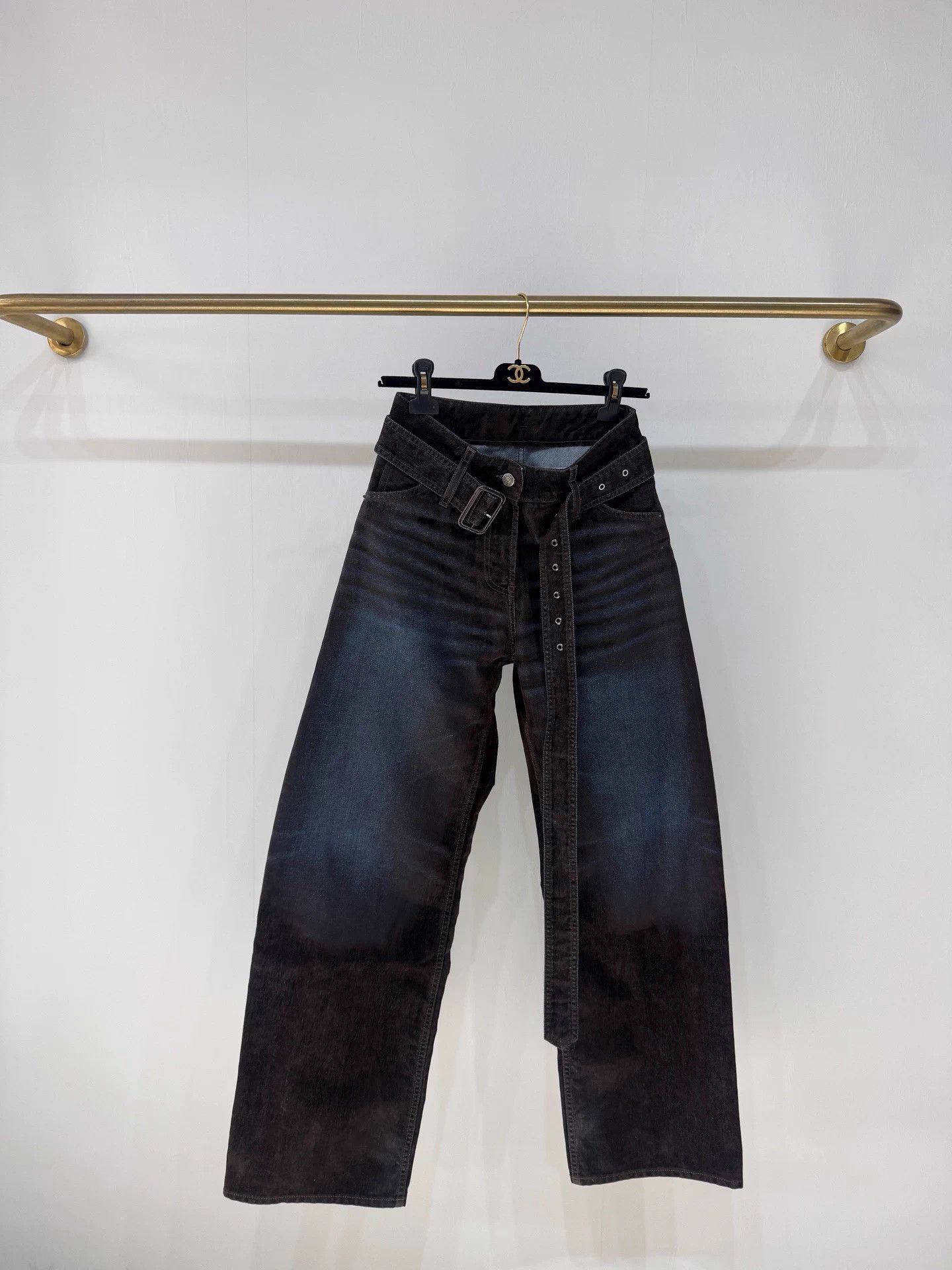 Acne Studios Acne Studios Belted Jeans 25FW New 34 Size 34" / US 12 / IT 48 - 1 Thumbnail