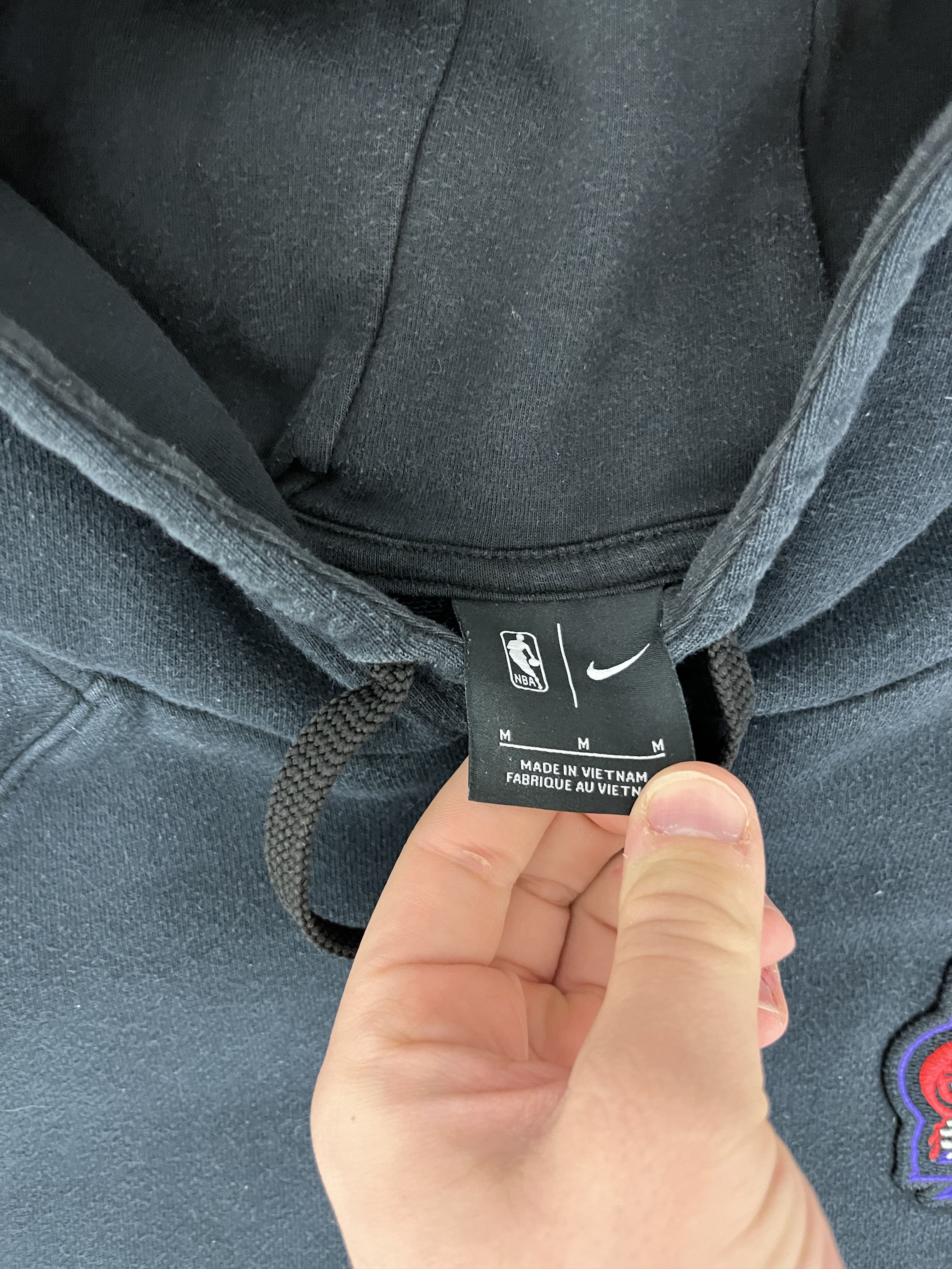 Nike Toronto Raptors Black Nike Hoodie Sweatshirt Size US M / EU 48-50 / 2 - 6 Thumbnail