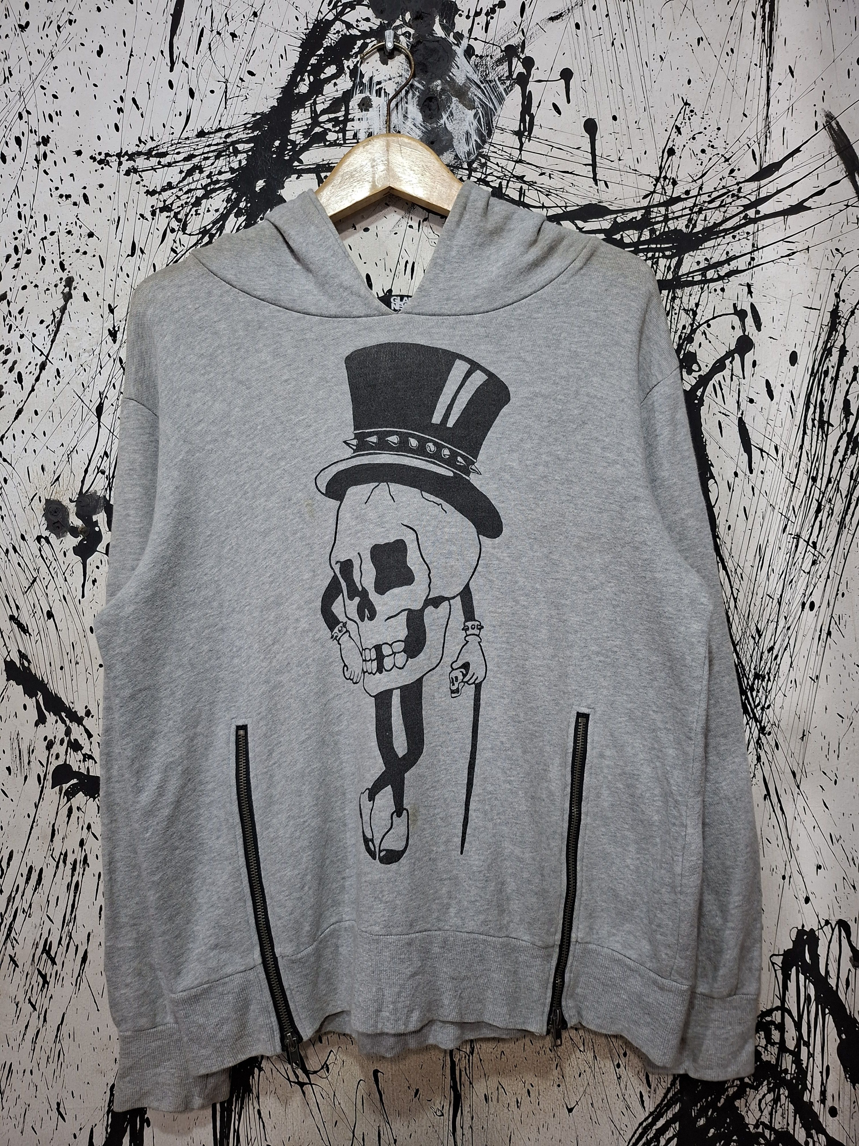 Japanese Brand GLAD NEWS SKULL HEAD SEDITIONARIES HOODIE Size US L / EU 52-54 / 3 - 1 Thumbnail