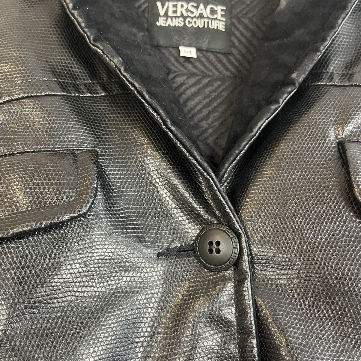 Versace Jeans Couture RARE Vintage Versace Jeans Couture Black Jacket Luxury M Size US M / EU 48-50 / 2 - 6 Thumbnail