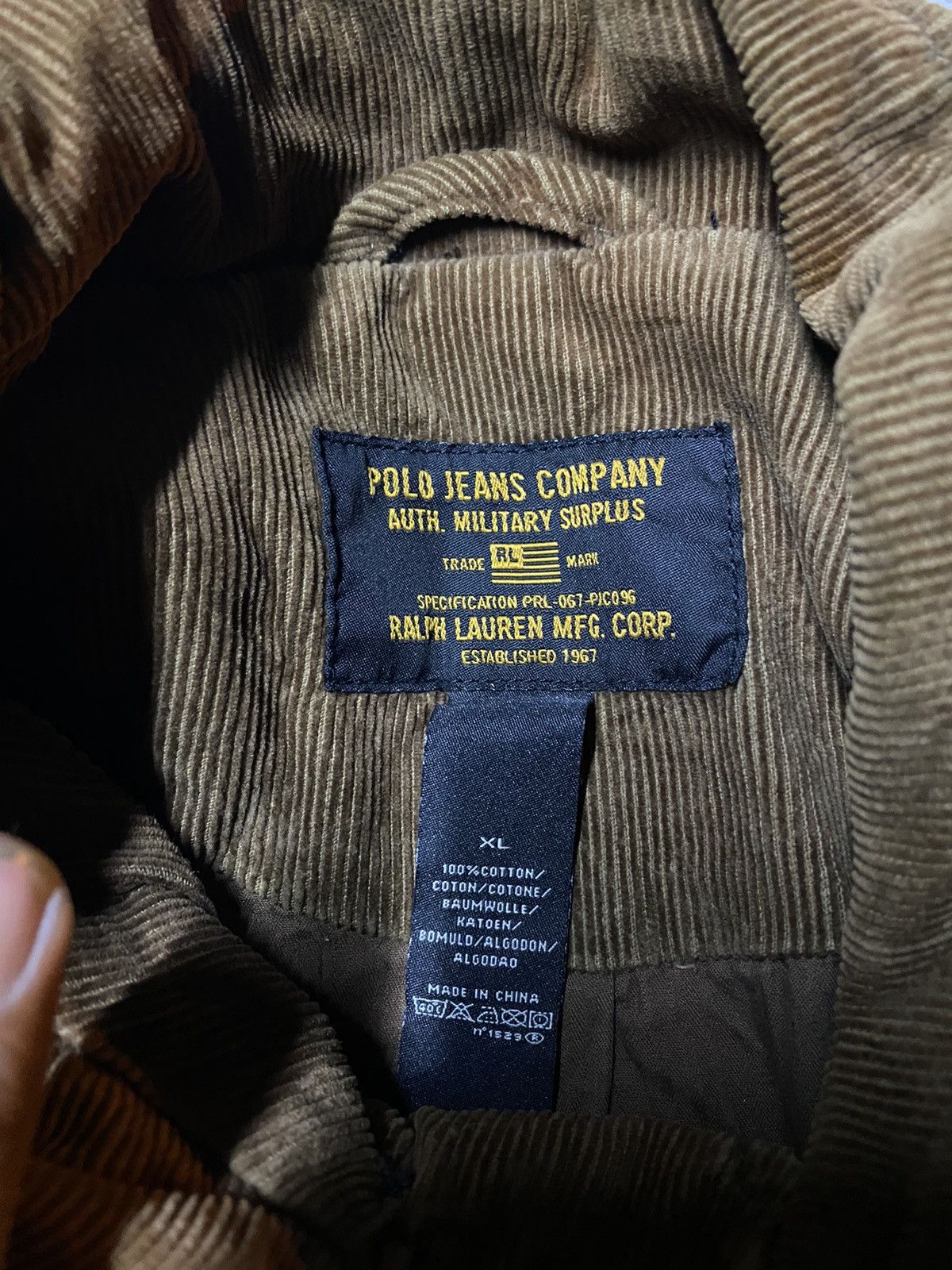 Designer × Polo Ralph Lauren × Vintage Polo Ralph Lauren Corduroy Parka Size US XL / EU 56 / 4 - 6 Thumbnail