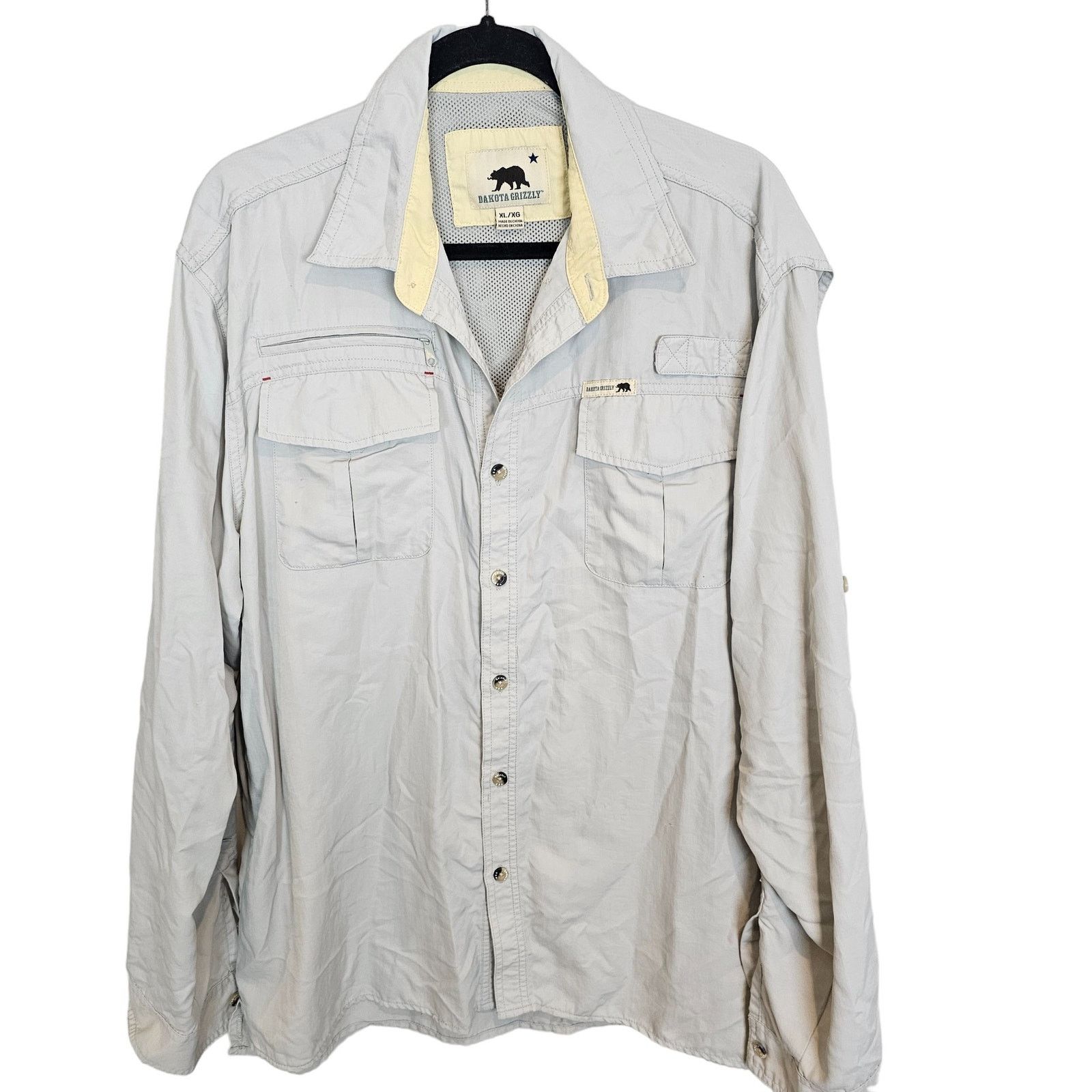 Dakota Grizzly Dakota Grizzly Mens Vented Nylon Shirt Sz XL Gorpcore Trail Size US XL / EU 56 / 4 - 1 Thumbnail