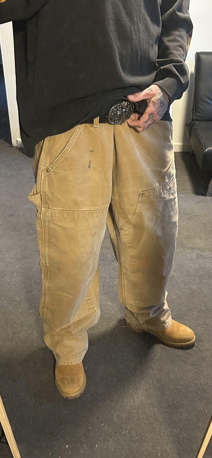 Carhartt Vintage Carhartt Double Knee Carpenter Pants Size US 42 / EU 58 - 6 Thumbnail
