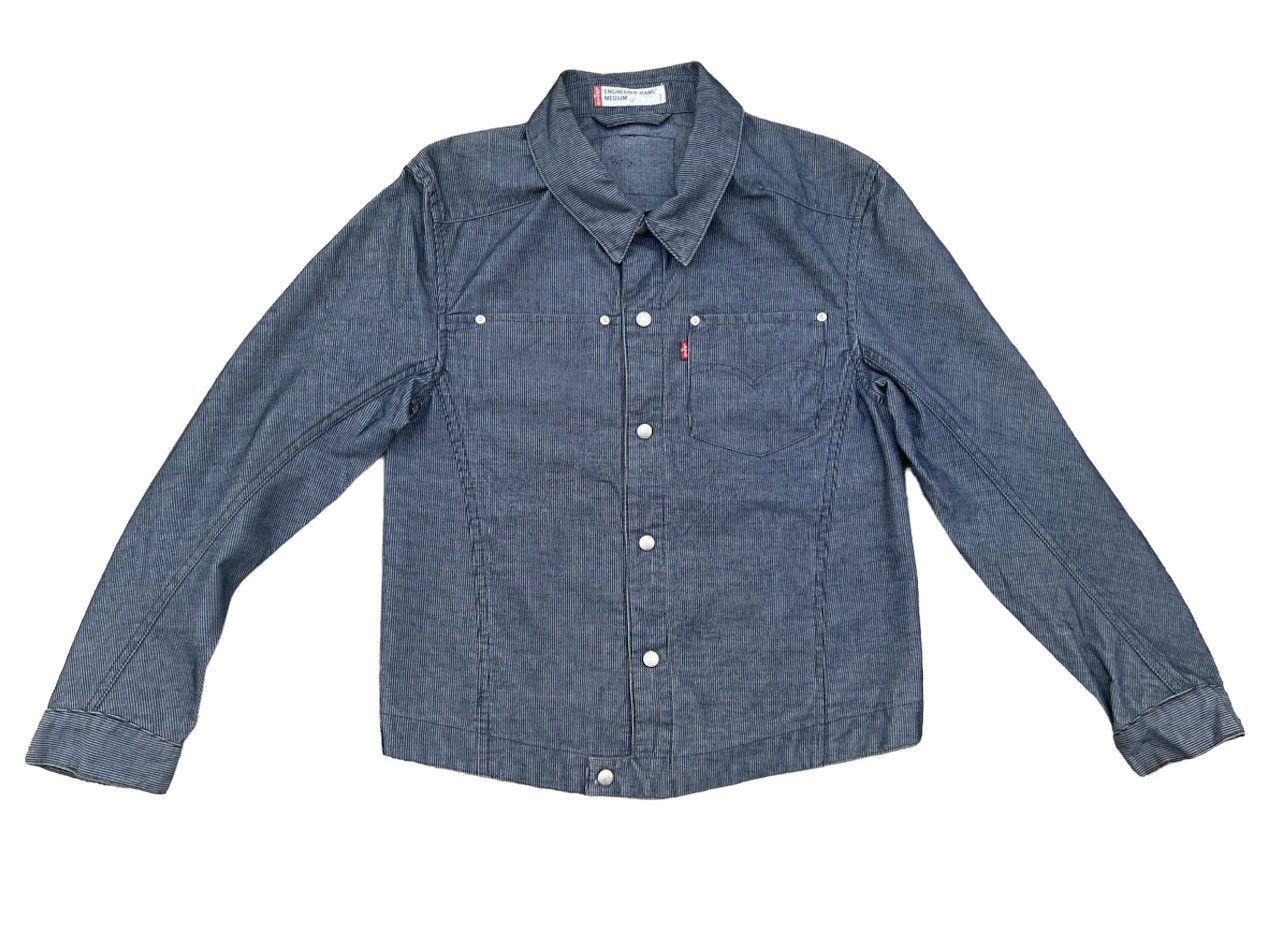 Levi's Vintage 2001 Levi’s Engineered Corduroy Trucker Jacket Size US M / EU 48-50 / 2 - 1 Thumbnail