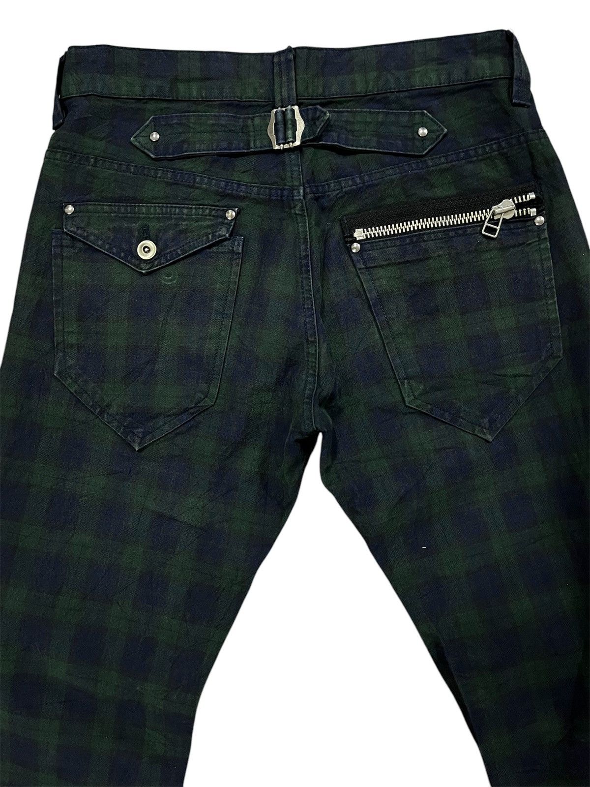Japanese Brand × Vintage Checked Rock Casual Street Pants Size US 32 / EU 48 - 5 Thumbnail