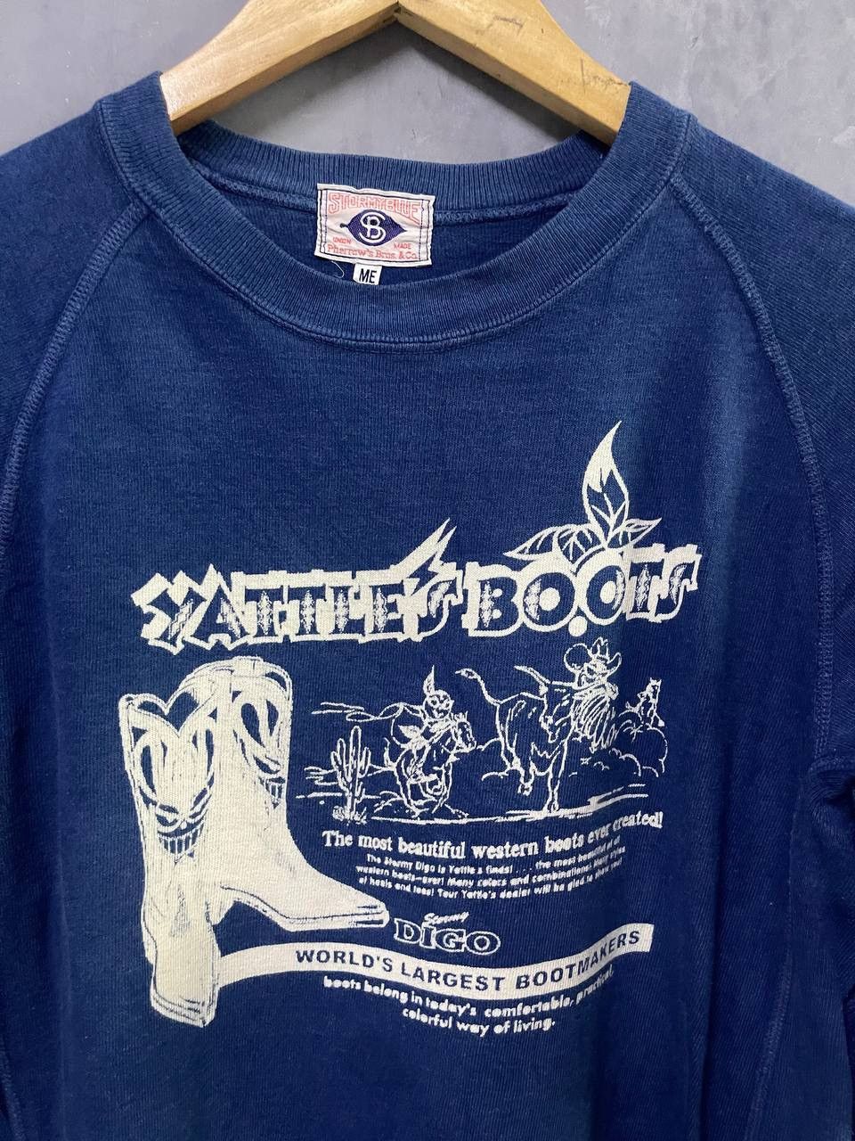 Pherrow's × Warehouse Stormy Blue by Pherrows Long sleeves Tshirt Size US M / EU 48-50 / 2 - 2 Thumbnail