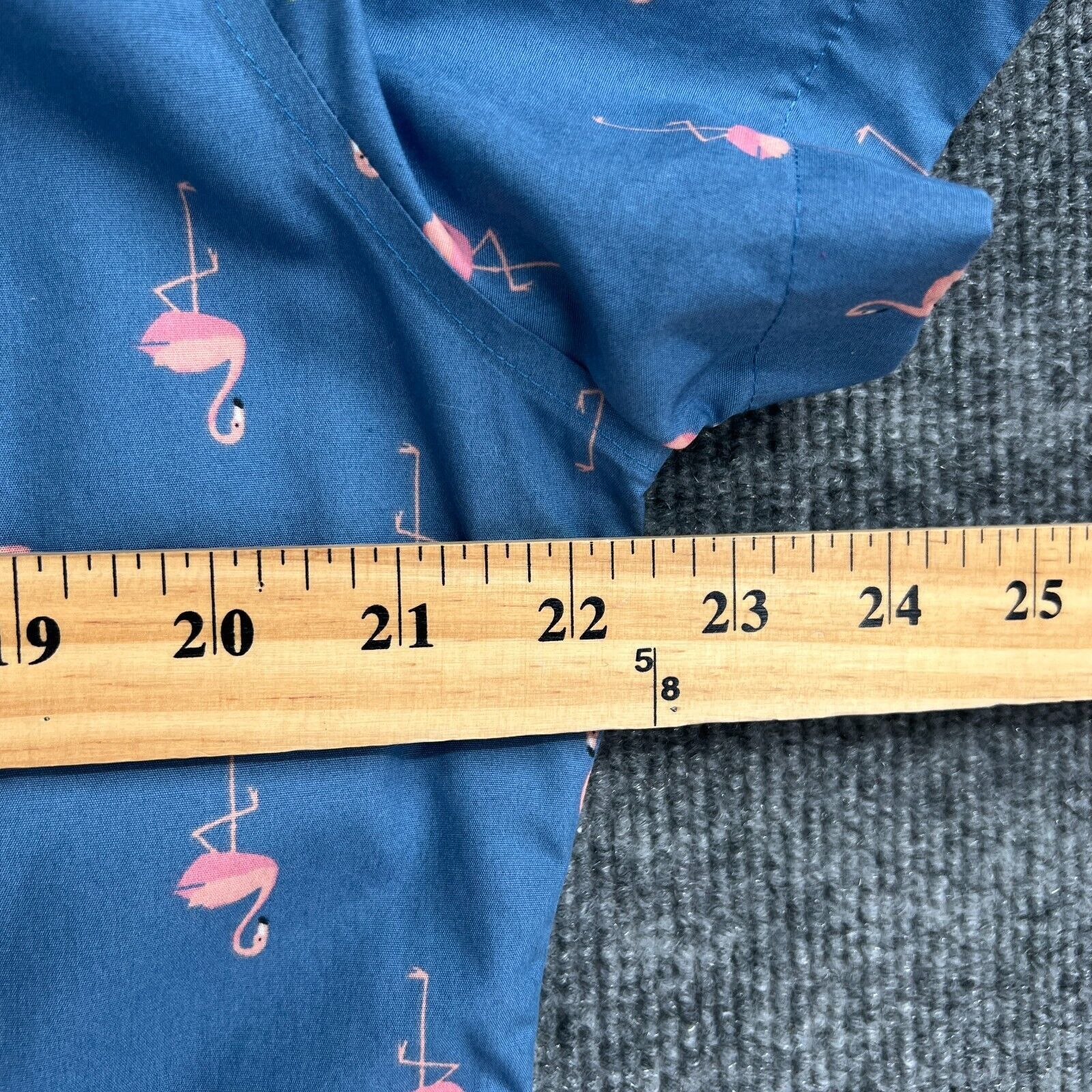 Lands' End Lands End No Iron Supima Short Sleeve Shirt Flamingo Size 14 Size XL / US 12-14 / IT 48-50 - 12 Thumbnail
