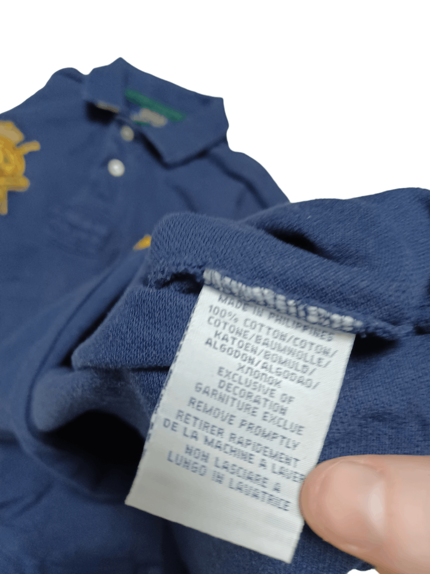 Polo Ralph Lauren POLO RALPH LAUREN VINTAGE EMBROIDERED LOGOS POLO SHIRT Size US L / EU 52-54 / 3 - 5 Thumbnail