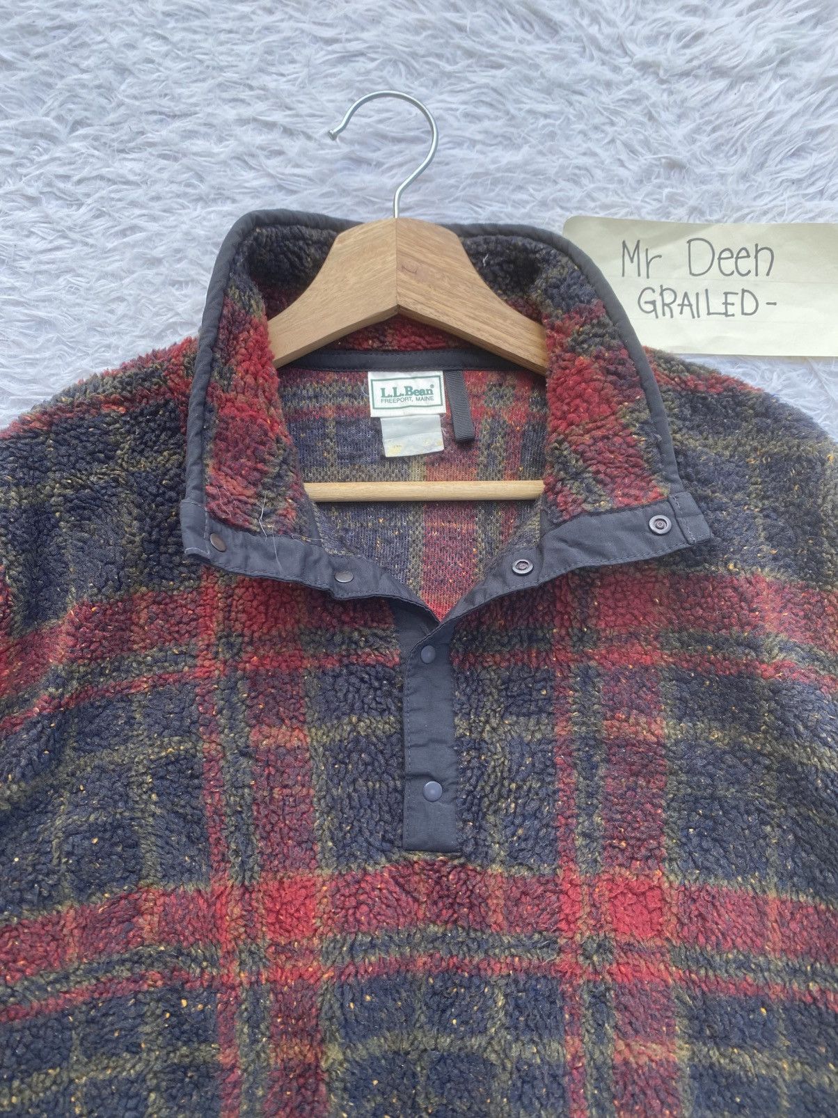 L.L. Bean Rare Vintage L.L Bean Checkered Sweater Size US M / EU 48-50 / 2 - 8 Thumbnail