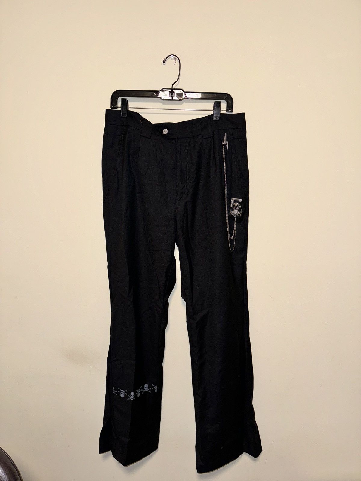 C2H4 × Mastermind Japan × Mastermind World C2H4 x Mastermind Accumulation Streamline Tailored Trousers Size US 34 / EU 50 - 1 Thumbnail