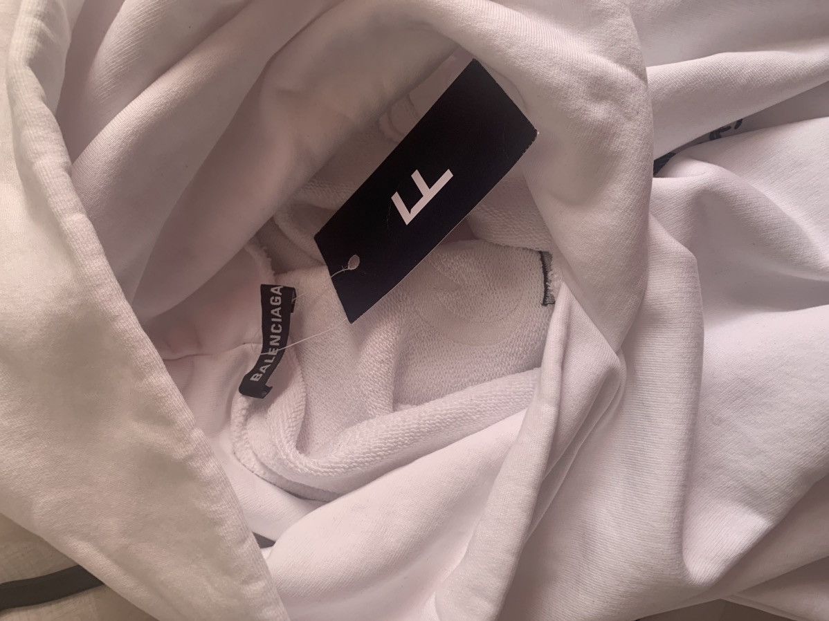 Balenciaga Balenciaga Paris Olympic Oversized Hoodie Size US XL / EU 56 / 4 - 9 Thumbnail