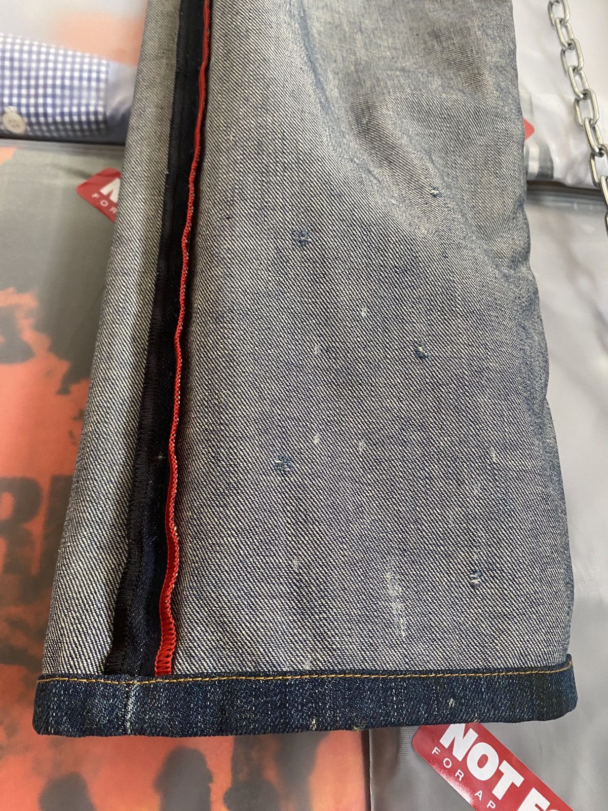 Diesel Vintage 2005 Diesel Onija Wash Denim Distressed Size US 33 - 24 Thumbnail