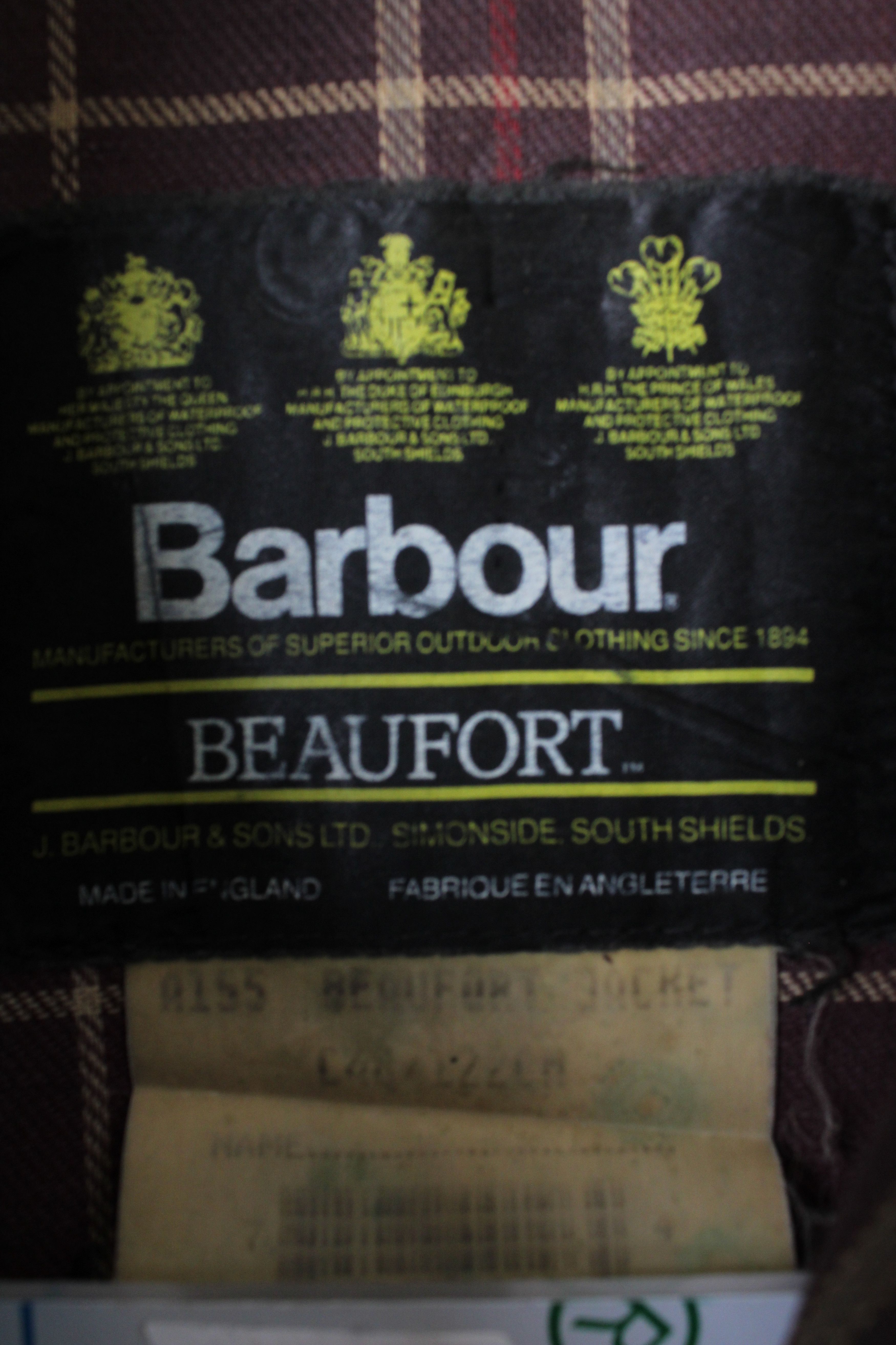 Barbour Barbour Beaufort Waxed Jacket Blue C48 Large XL Size US XL / EU 56 / 4 - 6 Thumbnail
