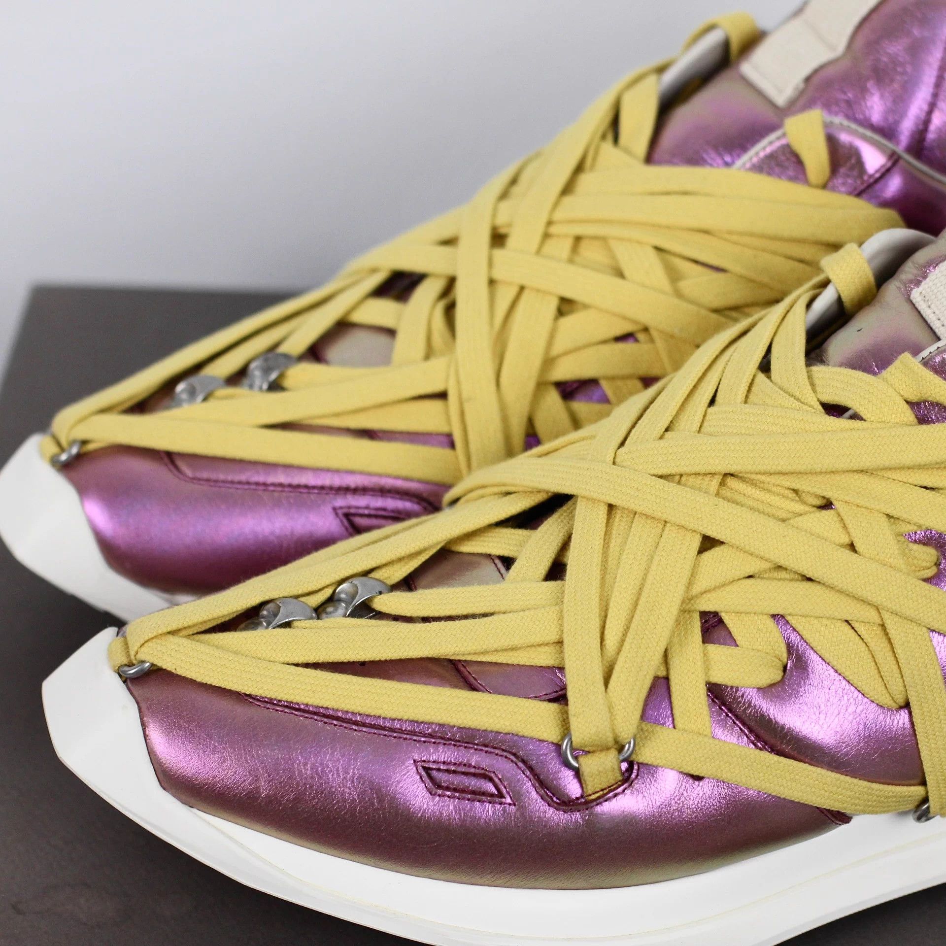 Rick Owens Rickowens main line laser-cut crazy strap design Size US 8 / EU 41 - 5 Thumbnail