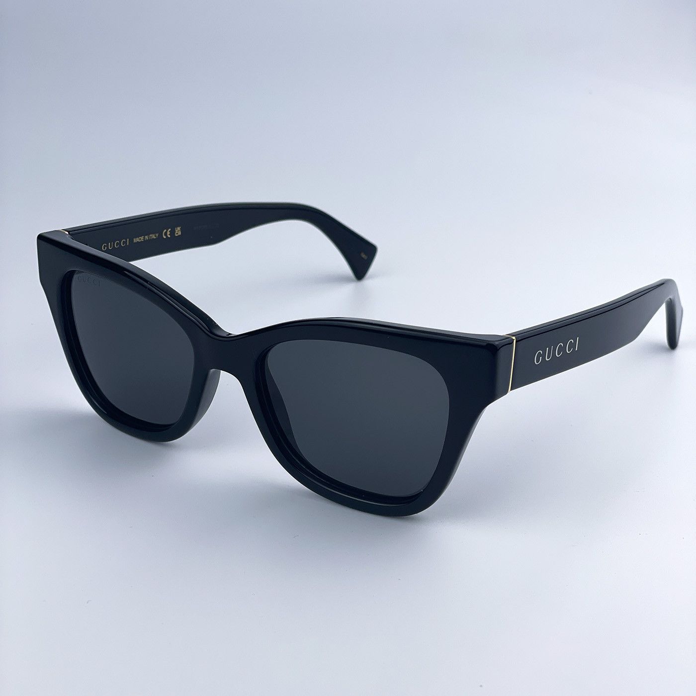 Gucci NEW Gucci GG1133S 001 Black Grey Cat Eye Women Sunglasses Size ONE SIZE - 5 Thumbnail