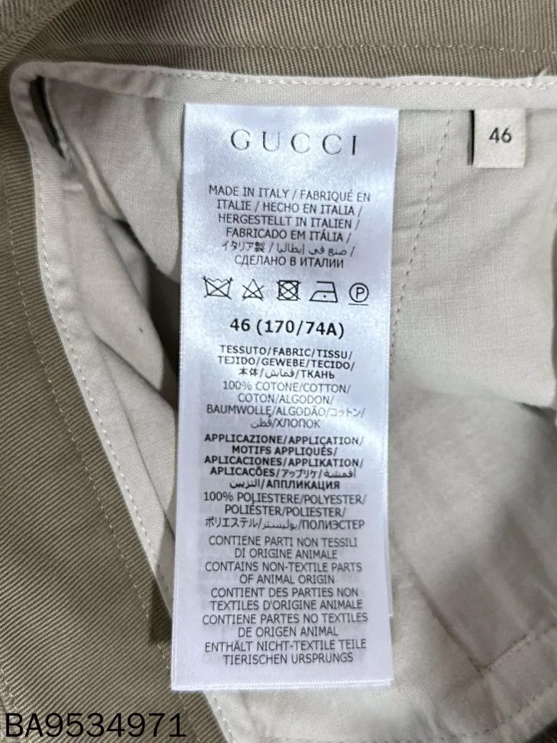 Gucci Gucci Embroidered small logo trousers 2502-Nextarrow Size US 30 / EU 46 - 6 Thumbnail