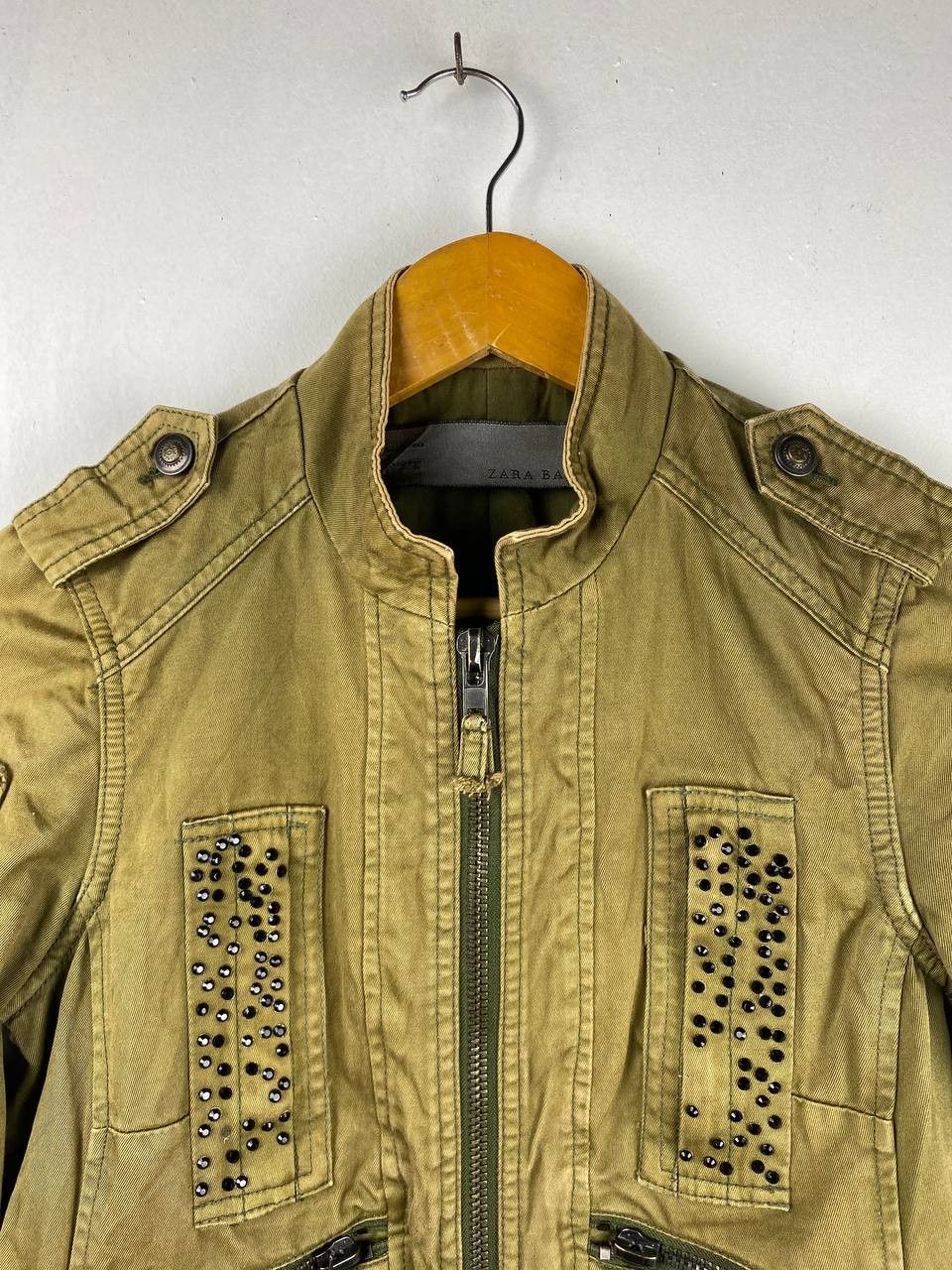 Japanese Brand zara basic bondage style jacket very nice design Size US S / EU 44-46 / 1 - 2 Thumbnail