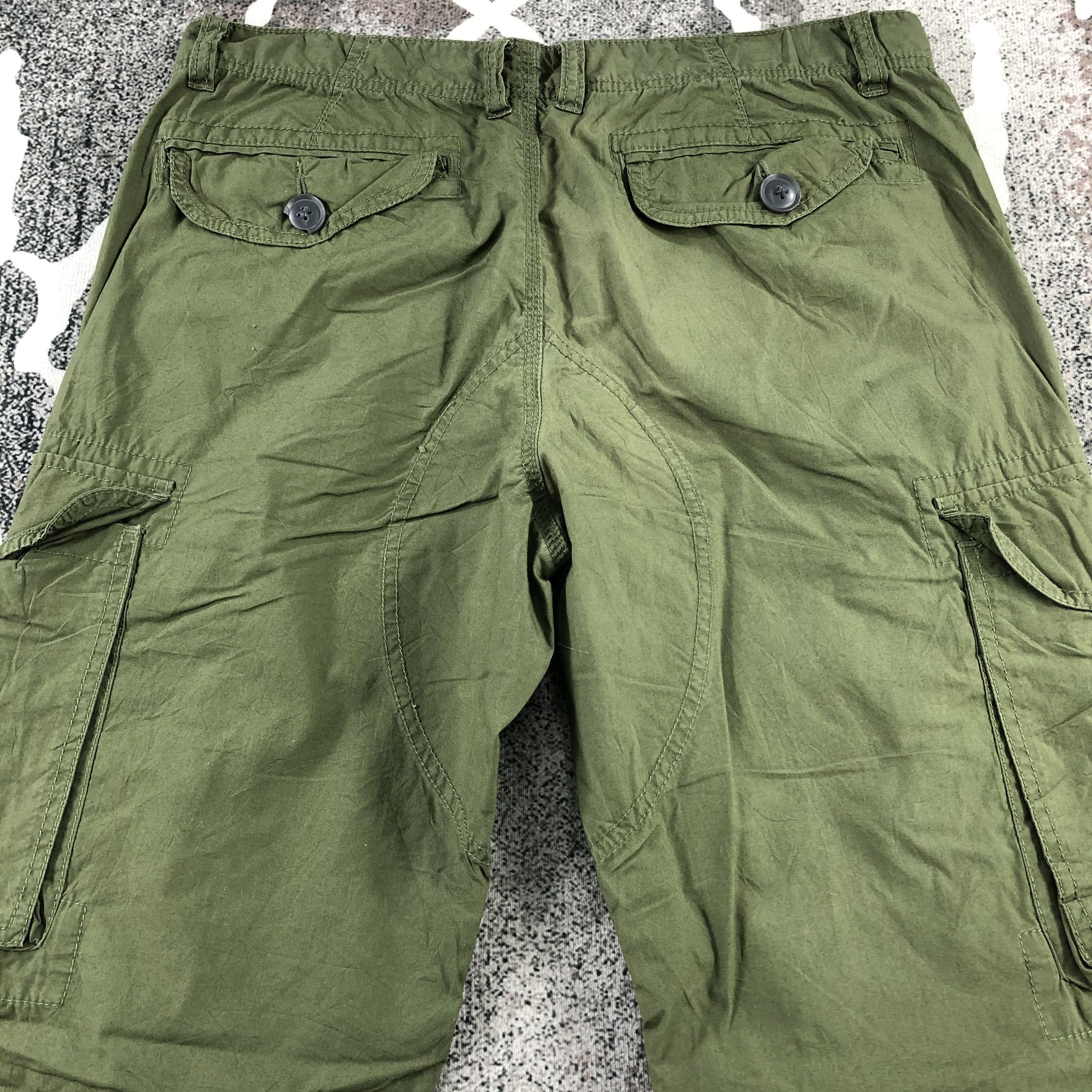 Japanese Brand Takeo Kikuchi Cargo Pants Multi Pocket Tactical Pants Size US 32 / EU 48 - 4 Thumbnail