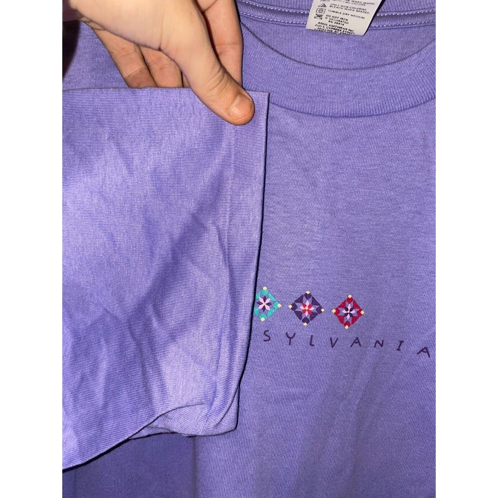 Anvil Vintage Pennsylvania Shirt PA Purple Tee 90s VTG Anvil Large Size US L / EU 52-54 / 3 - 5 Thumbnail