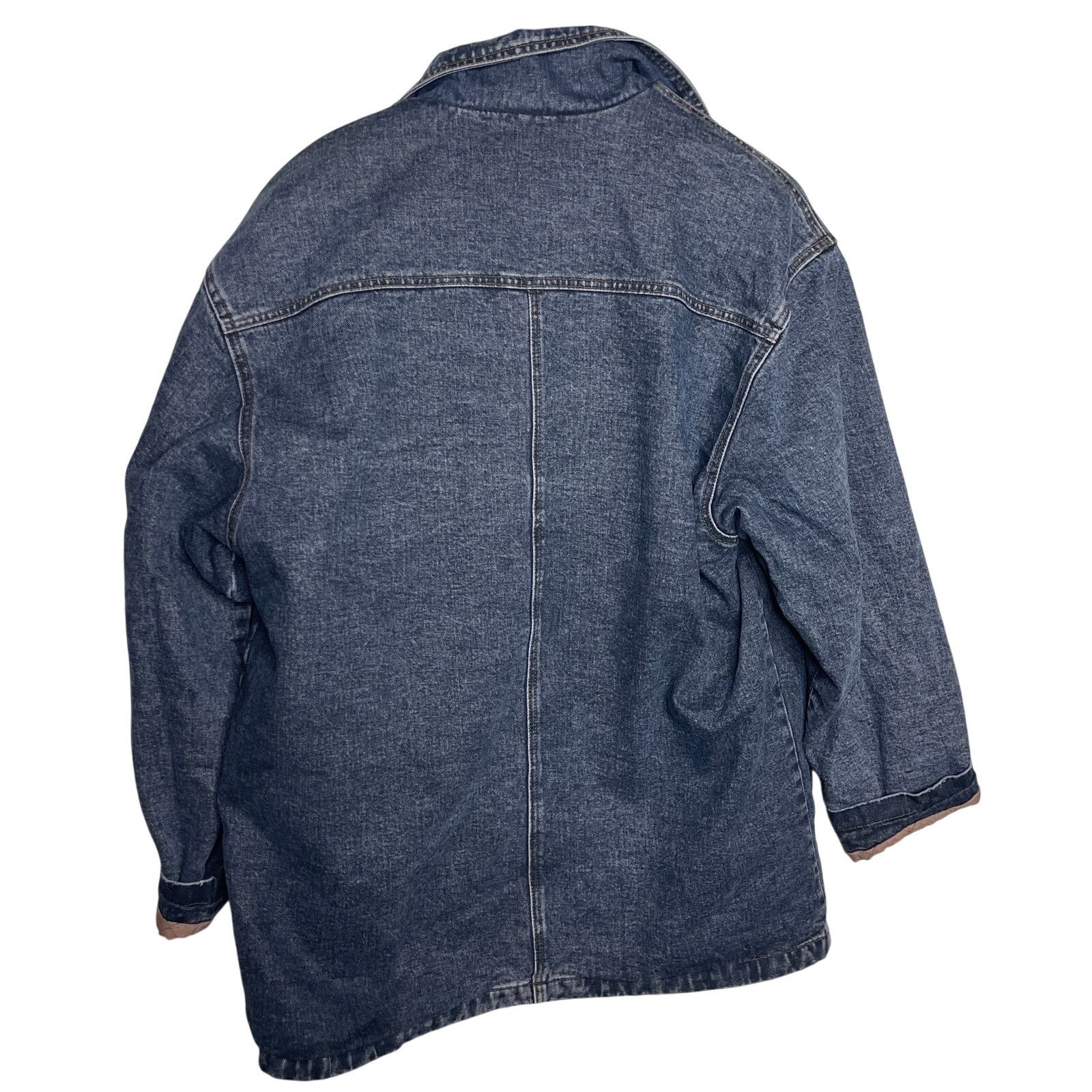 Gap Vintage Gap Denim Premier Standard Faded Blue BarnJacket Size US M / EU 48-50 / 2 - 7 Thumbnail