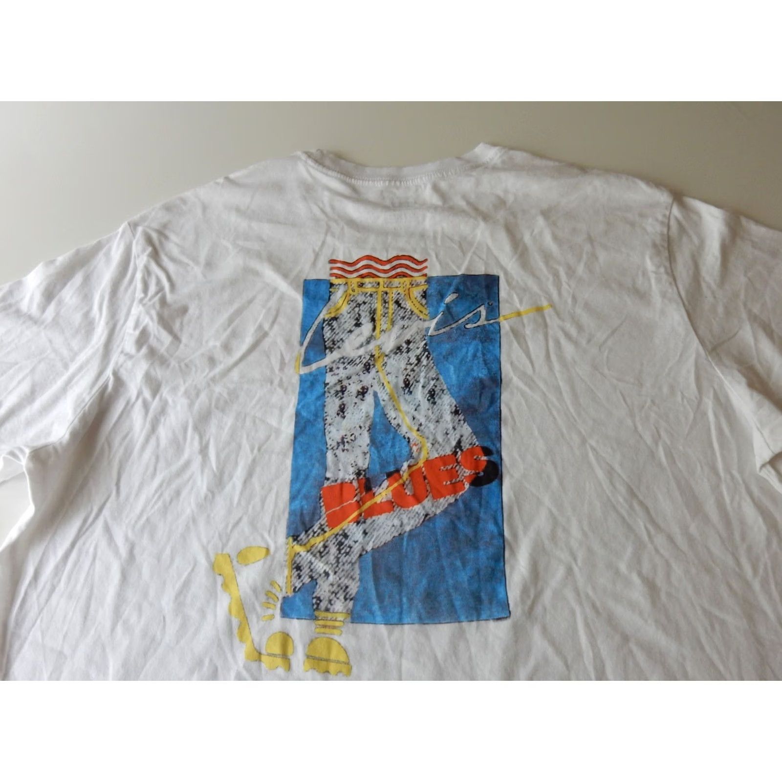 Levi's Levi's T-Shirt Men Short Sleeve XL White Graphic Print MINT Condition Size US XL / EU 56 / 4 - 2 Thumbnail