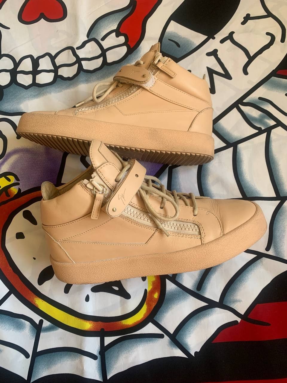 Giuseppe Zanotti Giuseppe Zanotti womens Jamie hightop sneakers Size 40EU Size US 10 / IT 40 - 2 Thumbnail