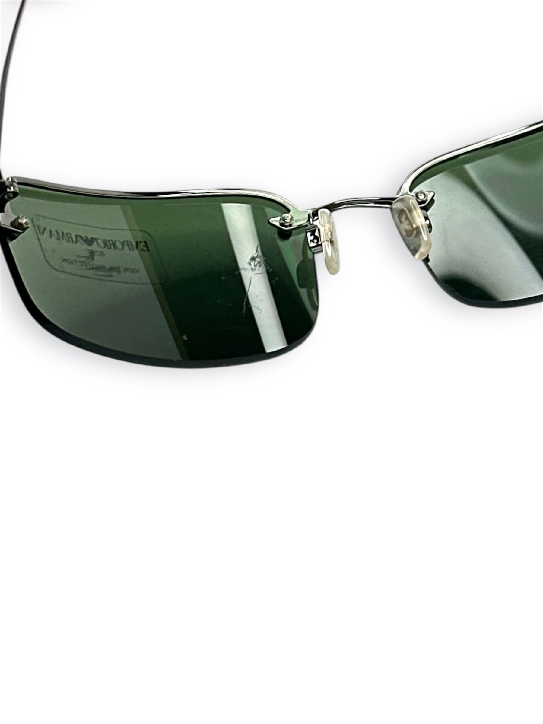 Emporio Armani Emporio Armani UV Shaded Slim Steel Sunglasses Size ONE SIZE - 10 Thumbnail