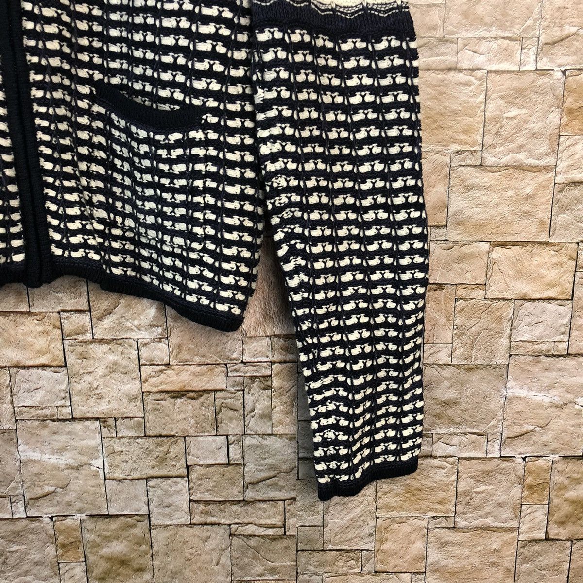Junko Shimada Limited Edition Junko Shimada Blue Patterned Cardigans #A896 Size S / US 4 / IT 40 - 8 Thumbnail