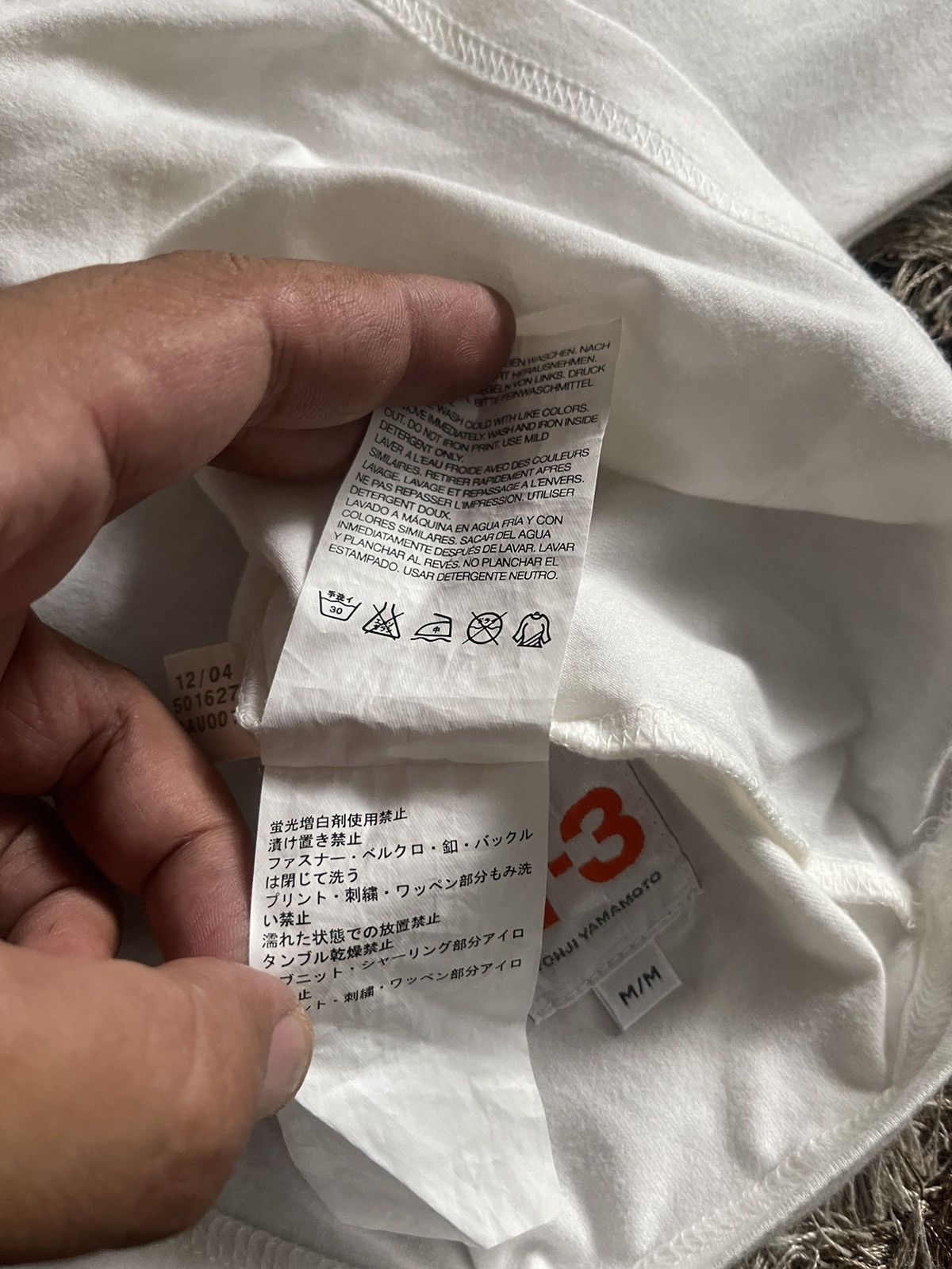Yohji Yamamoto VINTAGE ADIDAS YOHJI YAMAMOTO Y3 LOGO VERY RARE Size US M / EU 48-50 / 2 - 6 Thumbnail