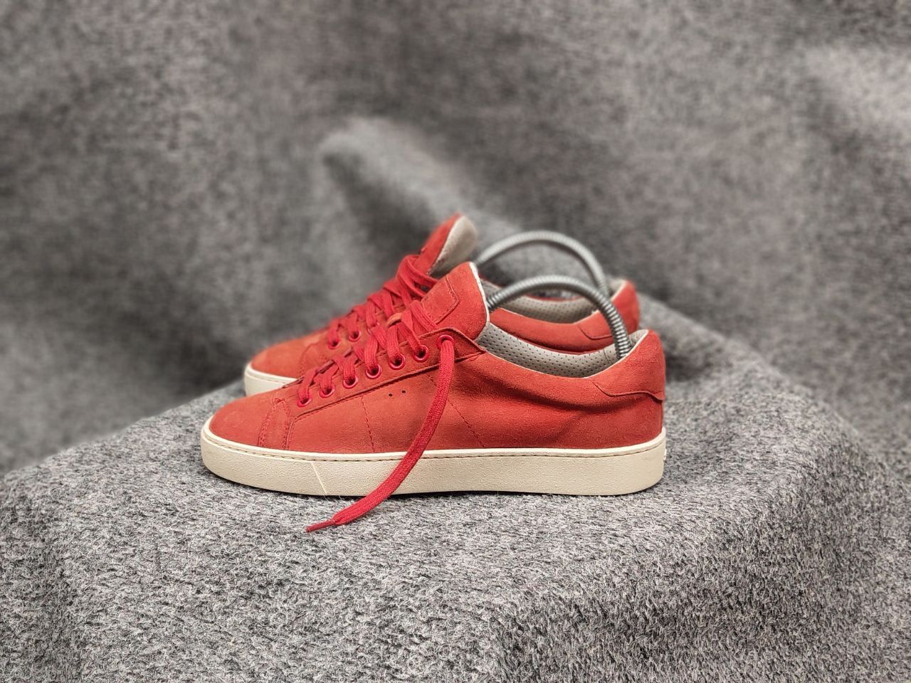 Santoni Santoni Design Orange women's Leather suede Classic Sneakers Size US 7 / IT 37 - 11 Thumbnail