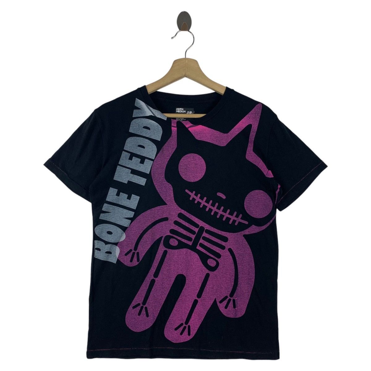 PPFM X BONE TEDDY Big printed tee