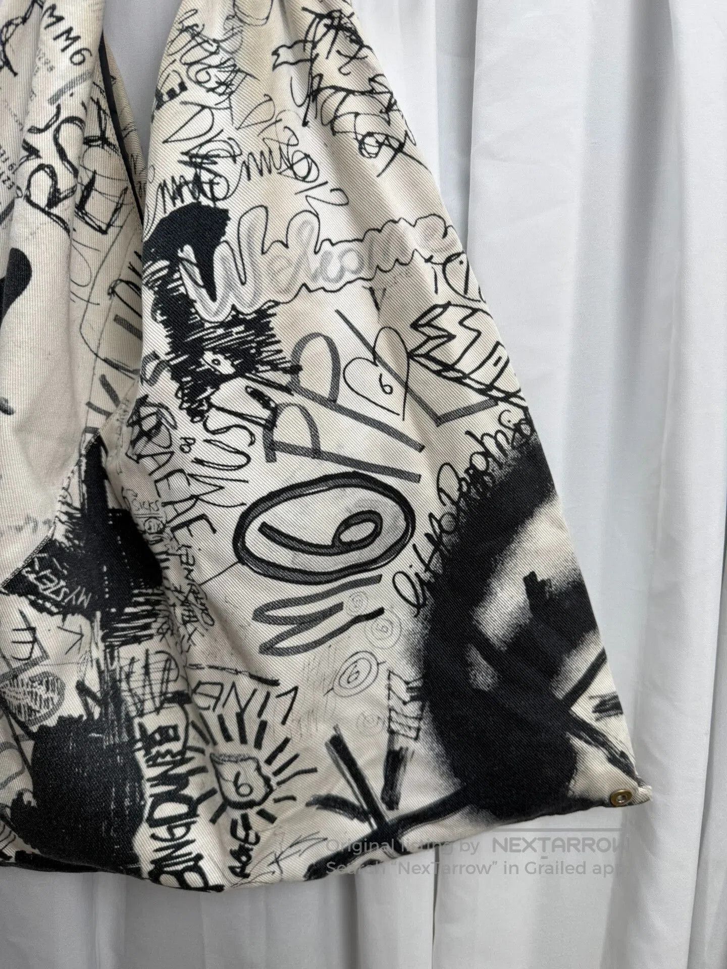MM6 Maison Margiela MM6 Graffiti Tote. Size ONE SIZE - 6 Thumbnail