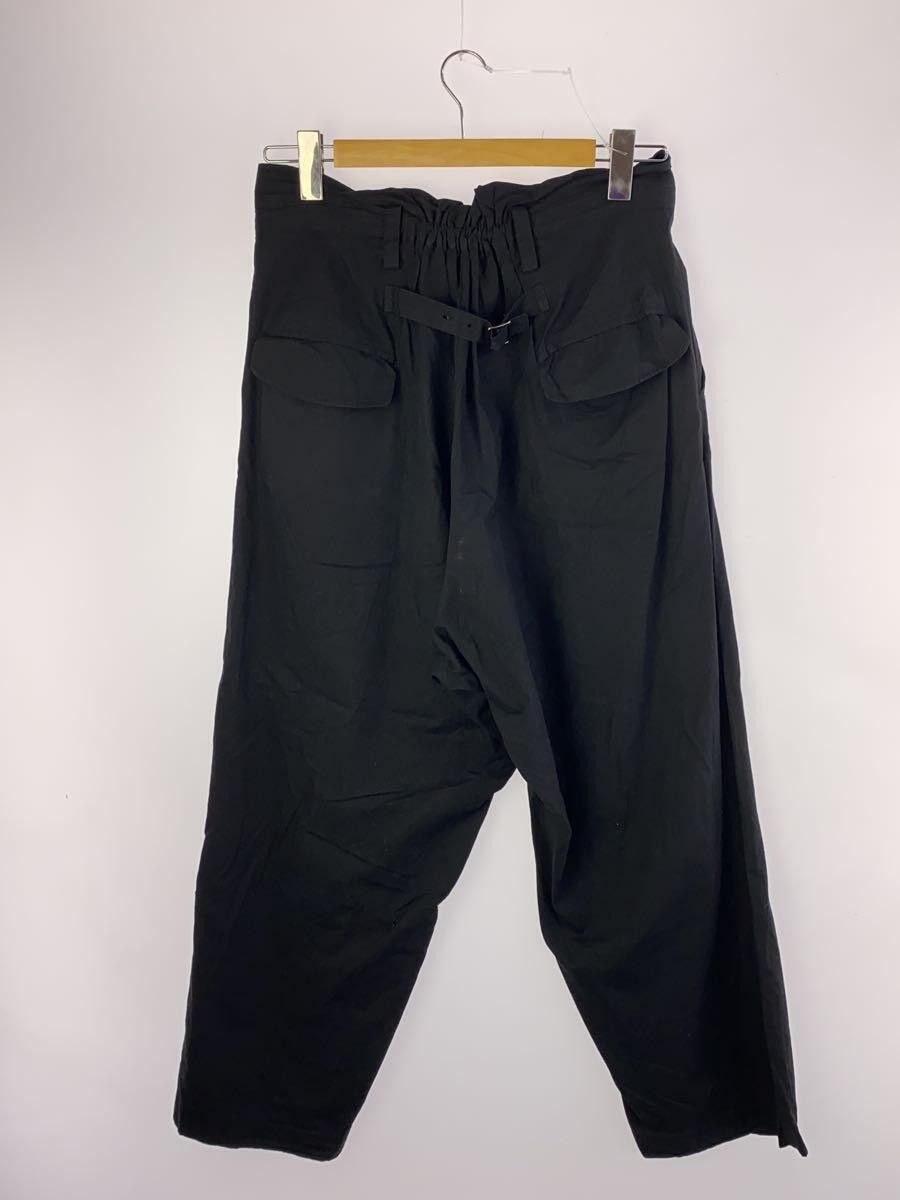 Yohji Yamamoto yohji yamamoto POUR HOMME cotton pants black Size US 31 - 2 Thumbnail