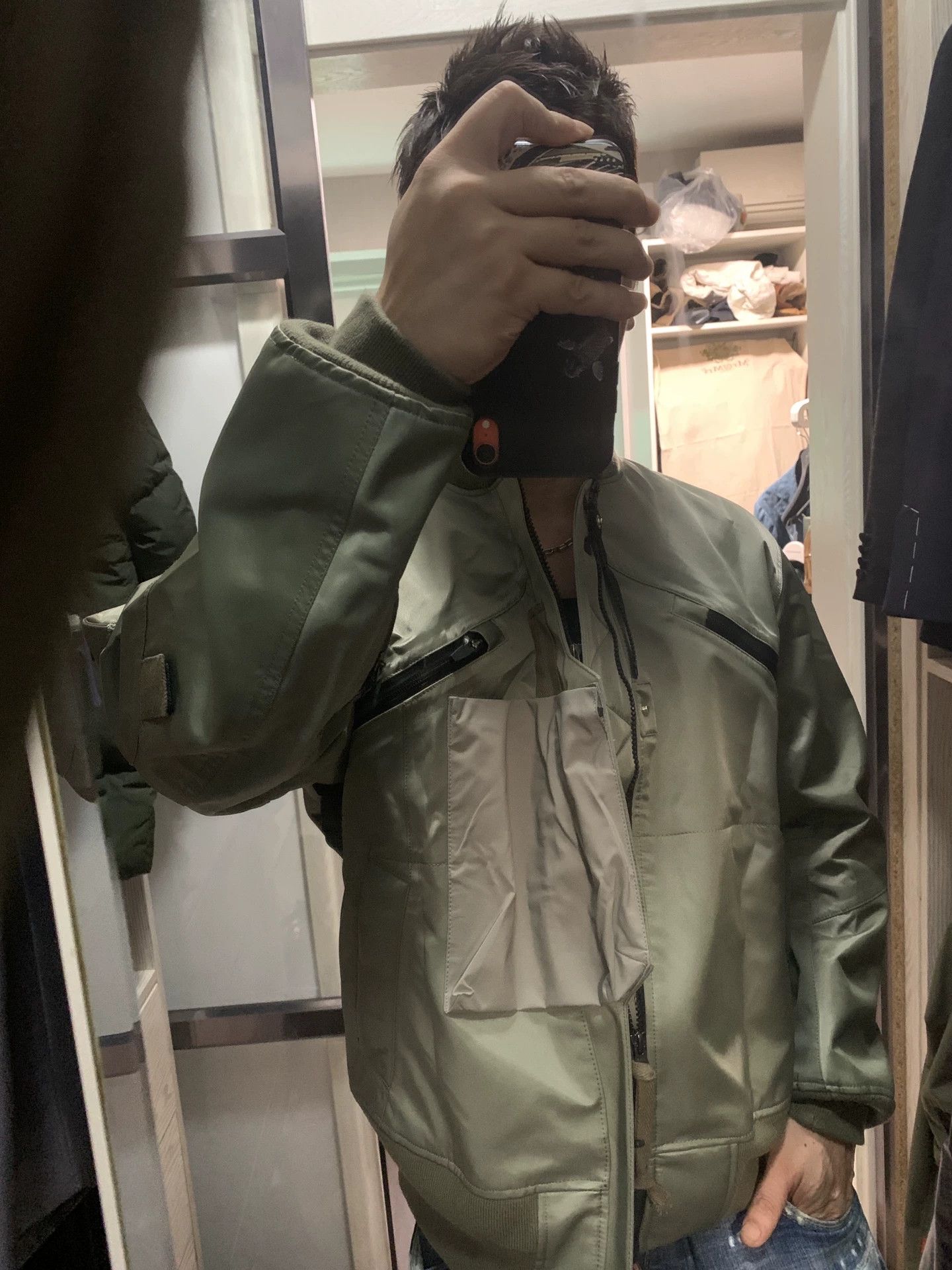 Sacai Sacai S/S 15 Reconstructed Terry cloth MA-1 Bomber | Grailed