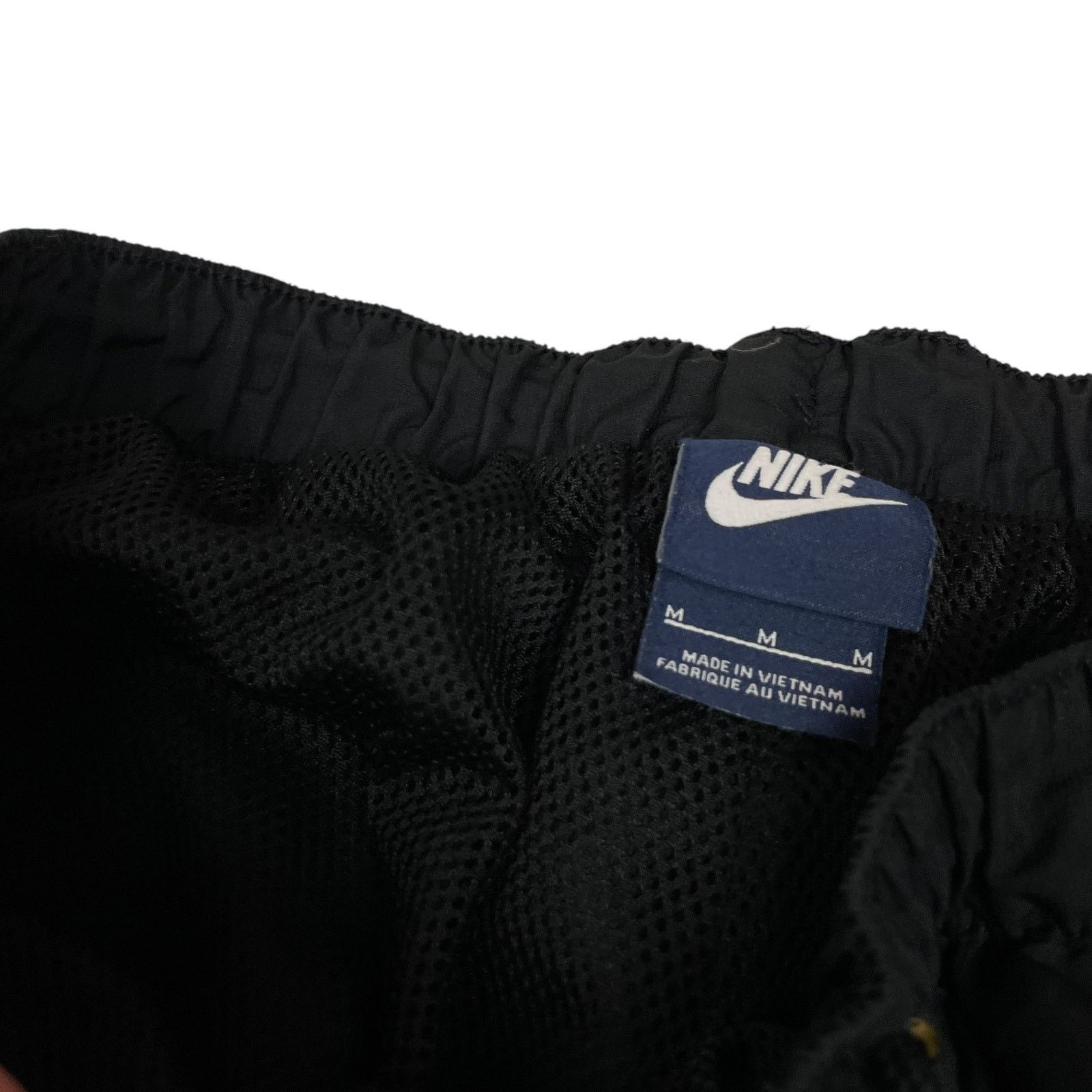 Nike × Vintage Nike Men's Black Solo Swoosh High-Rise Straight Track Pant M Size US 30 / EU 46 - 9 Thumbnail