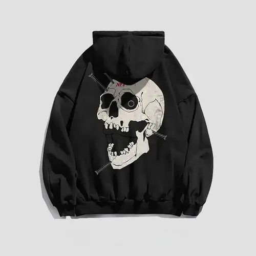 Japanese Brand × Vintage Skeleton Print Hoodies Sweatshirt Men's Size US M / EU 48-50 / 2 - 4 Thumbnail