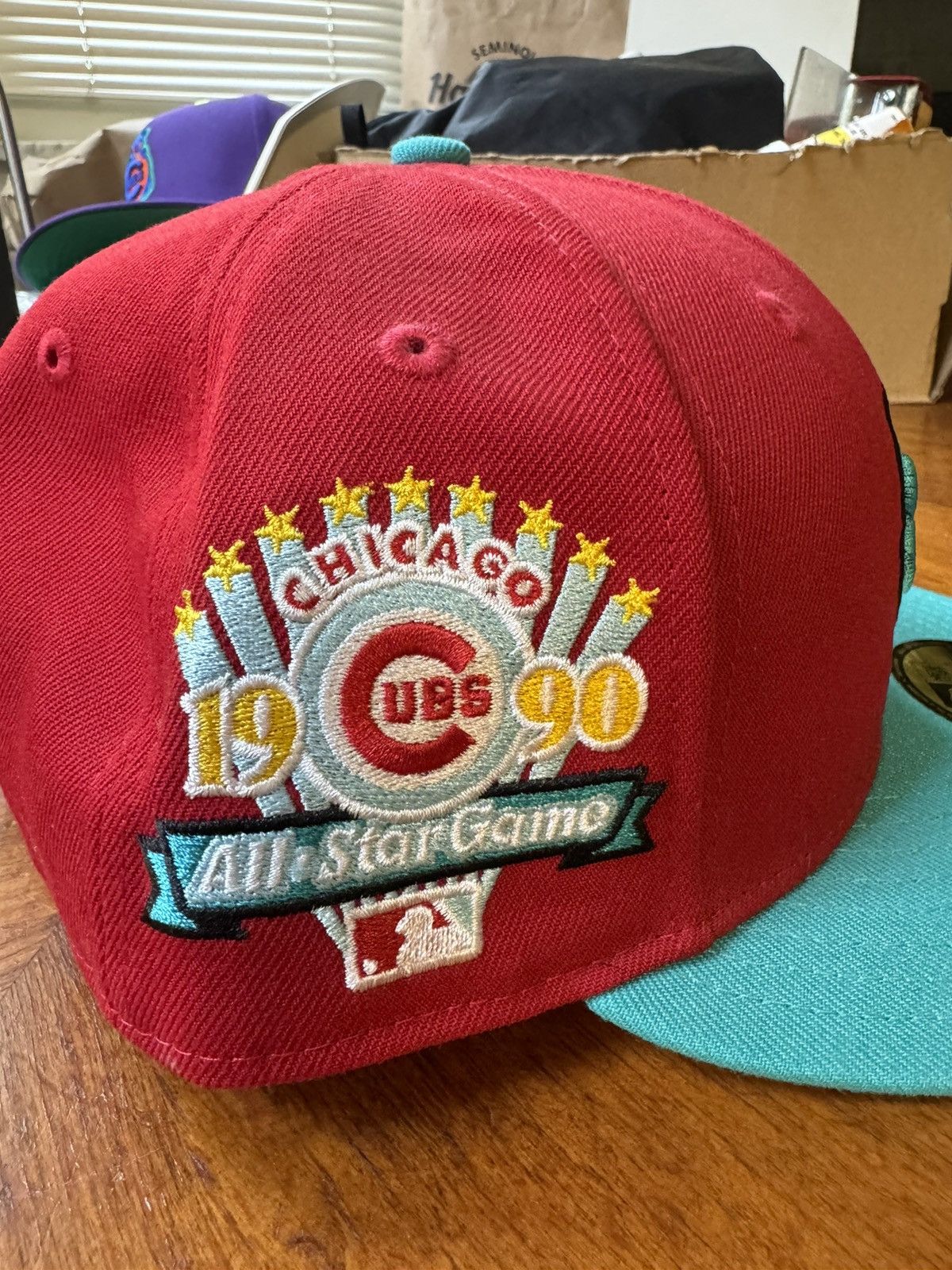 New Era Hat club drop. Chicago cubs 3/8 Size ONE SIZE - 2 Thumbnail