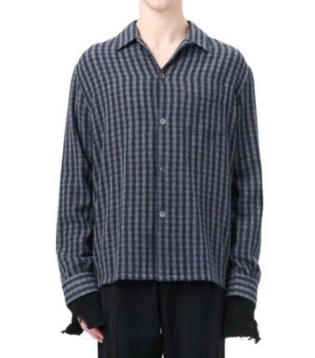 OUR LEGACY Above シャツ 46 Our Legacy OUR LEGACY ABOVE SHIRT dusty white muted scuba size 46