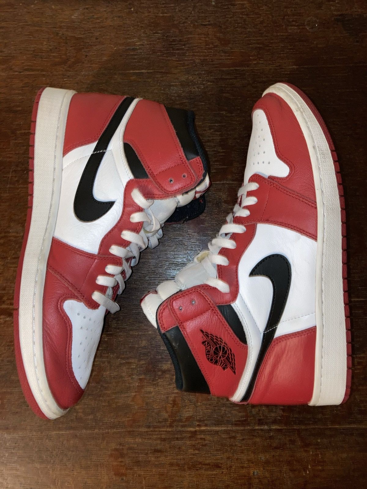 Jordan Brand Air Jordan 1 Retro High OG ‘Chicago’ 2015 Size US 12 / EU 45 - 2 Thumbnail